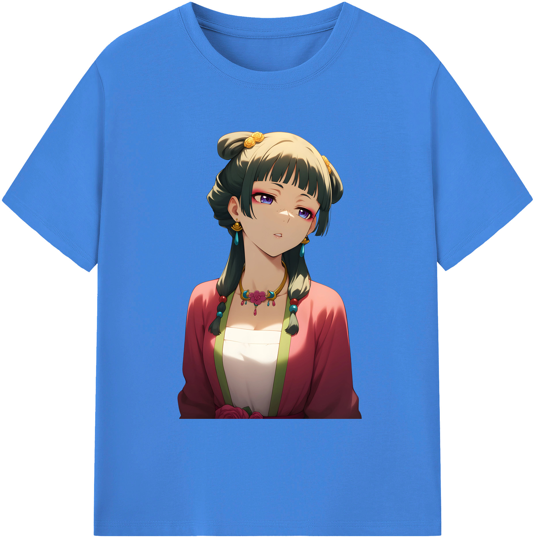 （画像用） 薬屋のひとりごと The Apothecary Diaries 綿100％ メンズ半袖Tシャツ｜肌触りやわらか＆通気性