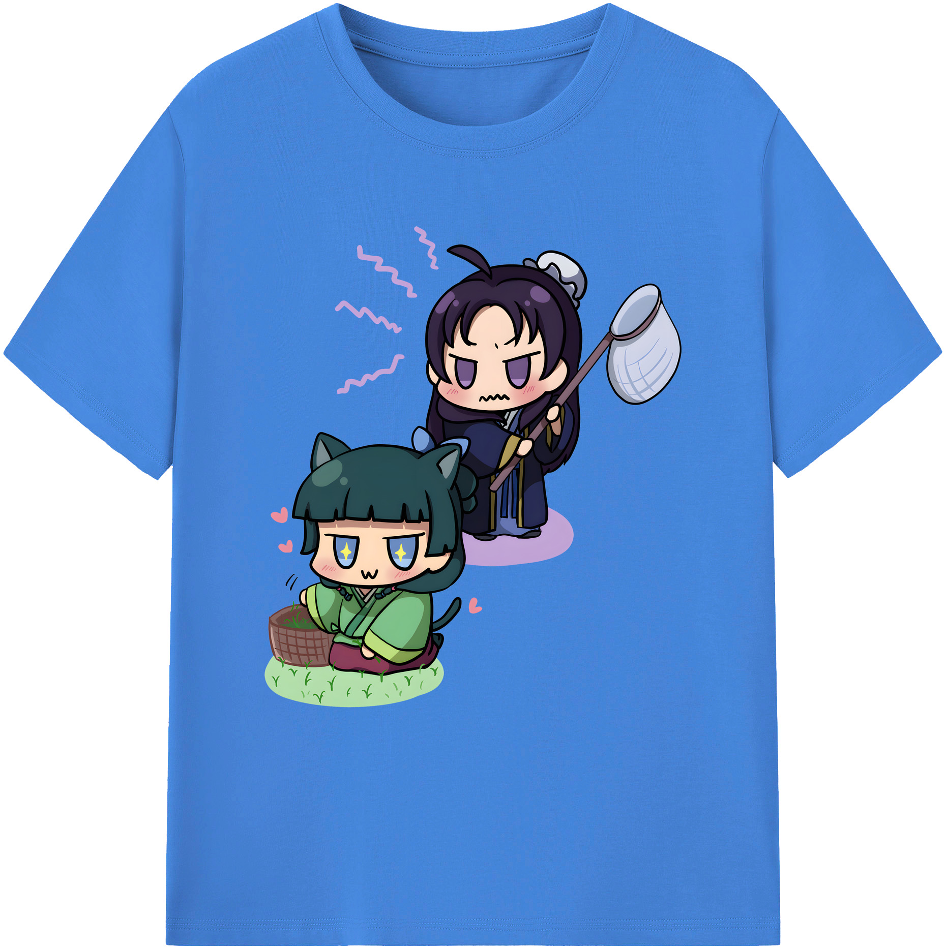 （画像用） 薬屋のひとりごと The Apothecary Diaries 綿100％ メンズ半袖Tシャツ｜肌触りやわらか＆通気性