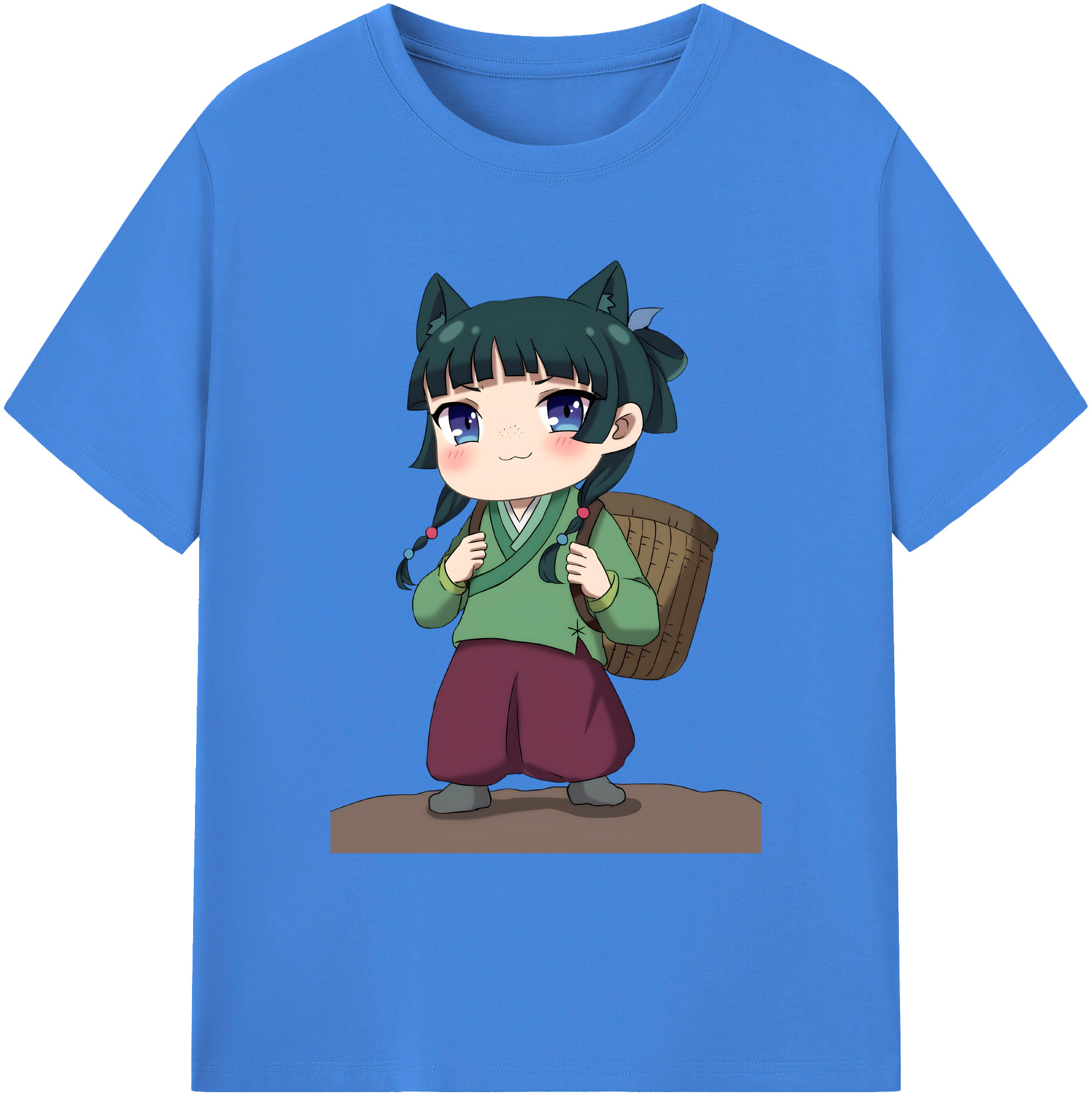 （画像用） 薬屋のひとりごと The Apothecary Diaries 綿100％ メンズ半袖Tシャツ｜肌触りやわらか＆通気性