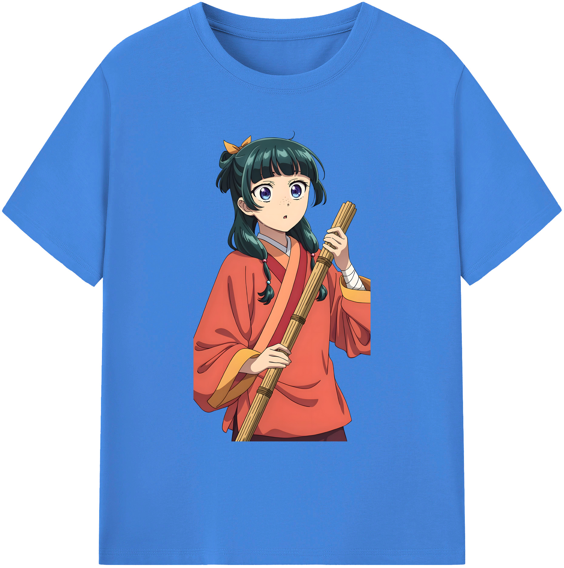 （画像用） 薬屋のひとりごと The Apothecary Diaries 綿100％ メンズ半袖Tシャツ｜肌触りやわらか＆通気性