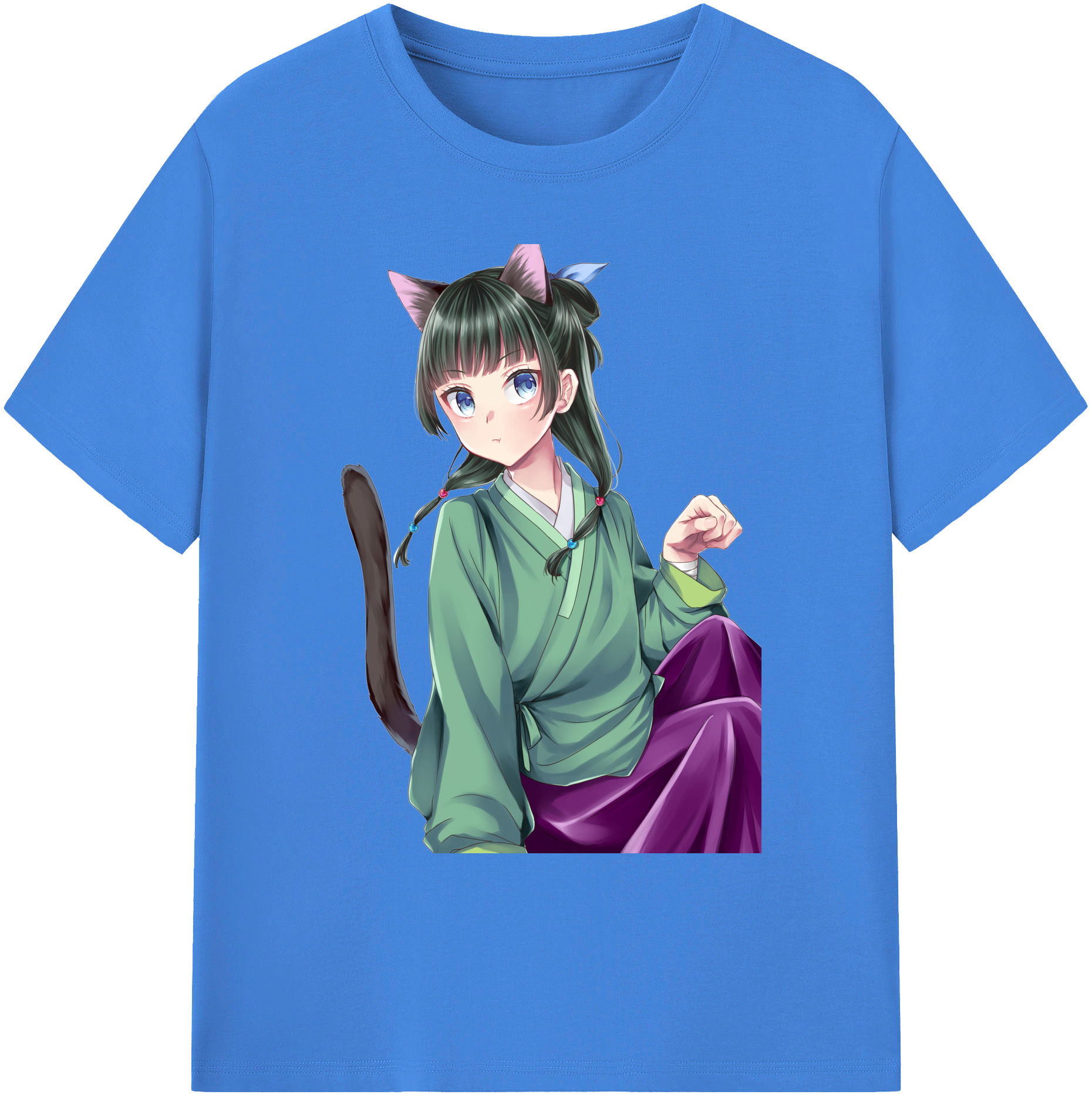 （画像用） 薬屋のひとりごと The Apothecary Diaries 綿100％ メンズ半袖Tシャツ｜肌触りやわらか＆通気性