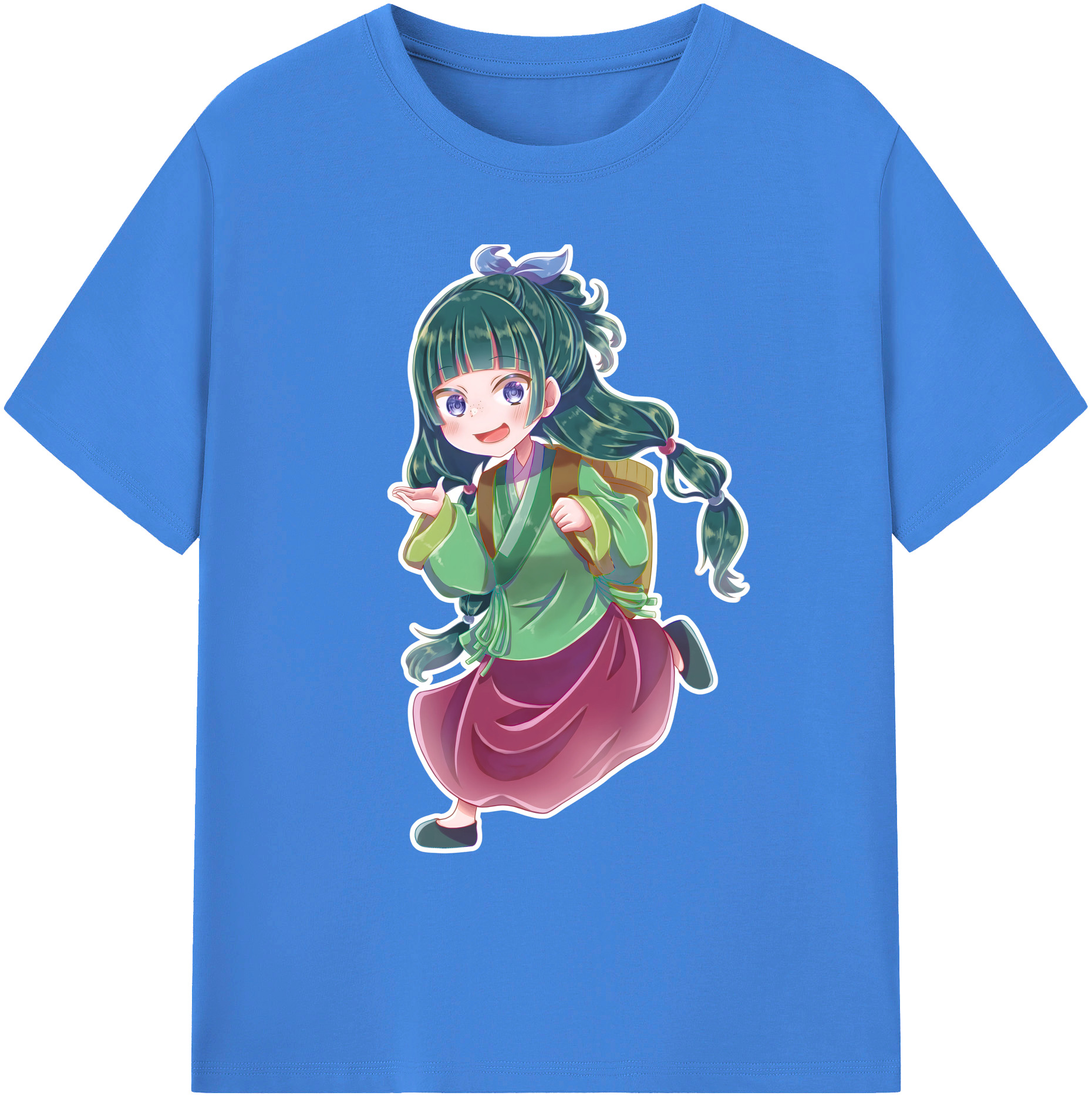 （画像用） 薬屋のひとりごと The Apothecary Diaries 綿100％ メンズ半袖Tシャツ｜肌触りやわらか＆通気性