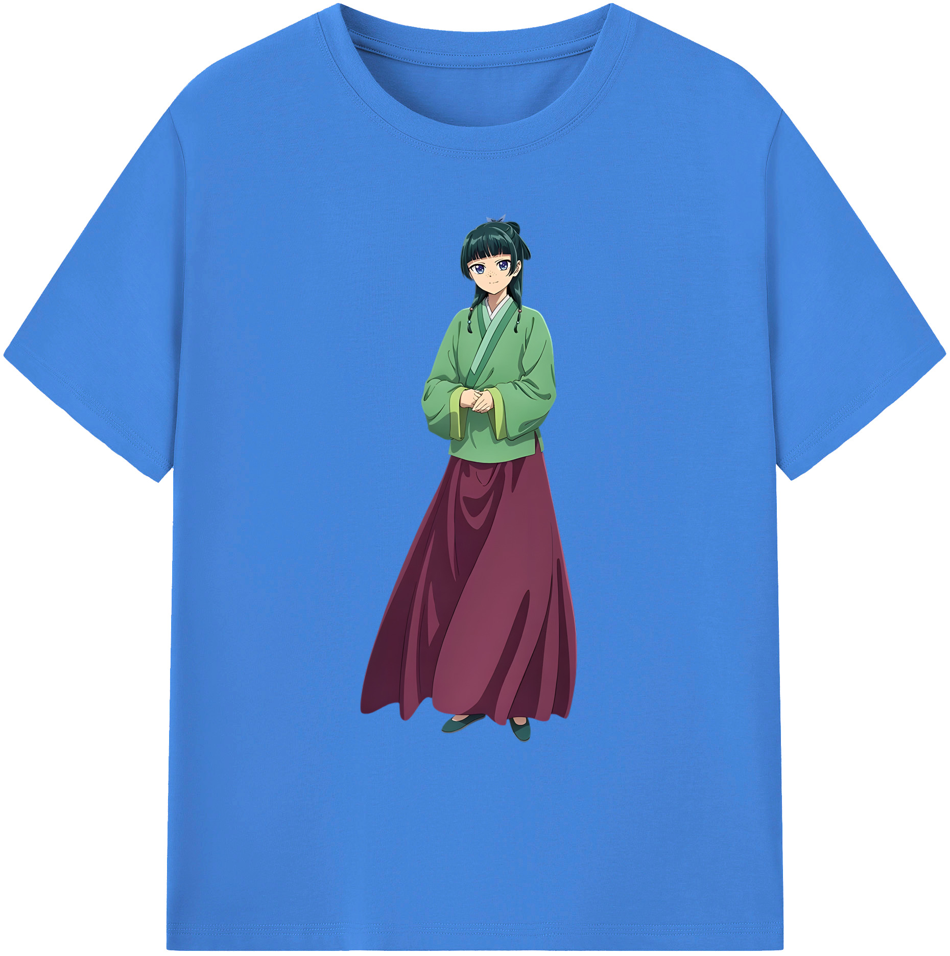 （画像用） 薬屋のひとりごと The Apothecary Diaries 綿100％ メンズ半袖Tシャツ｜肌触りやわらか＆通気性