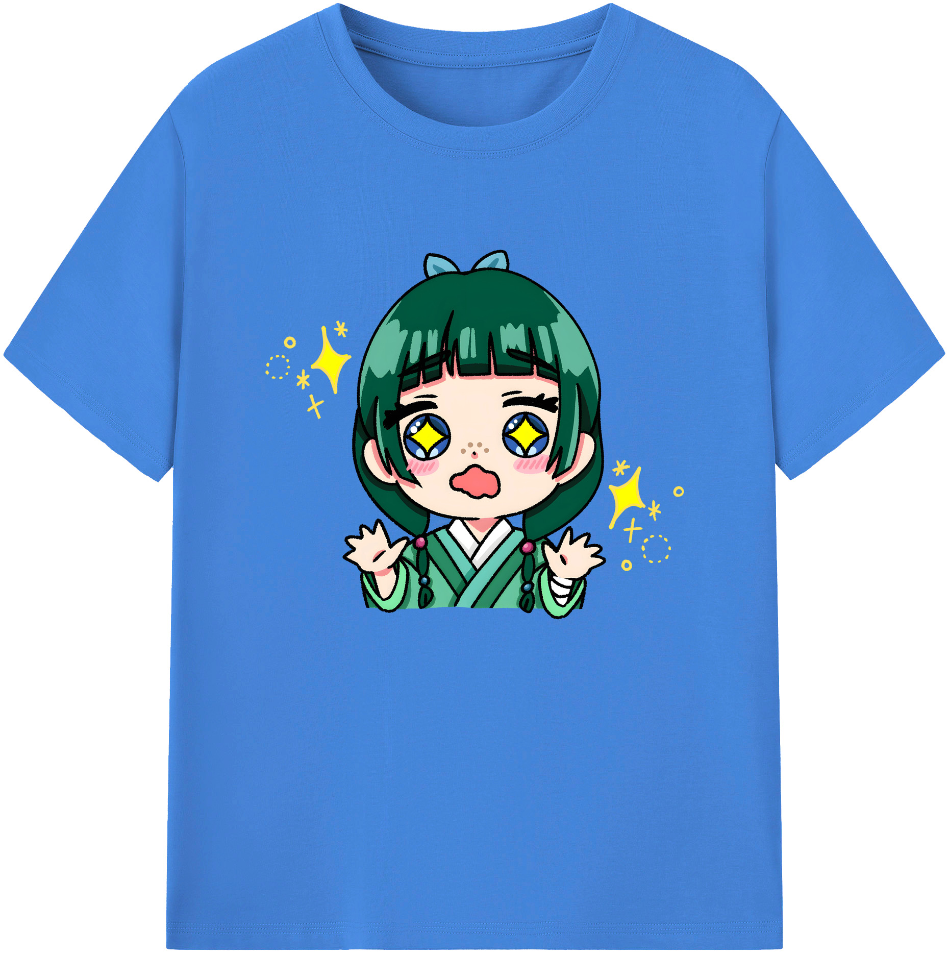 （画像用） 薬屋のひとりごと The Apothecary Diaries 綿100％ メンズ半袖Tシャツ｜肌触りやわらか＆通気性
