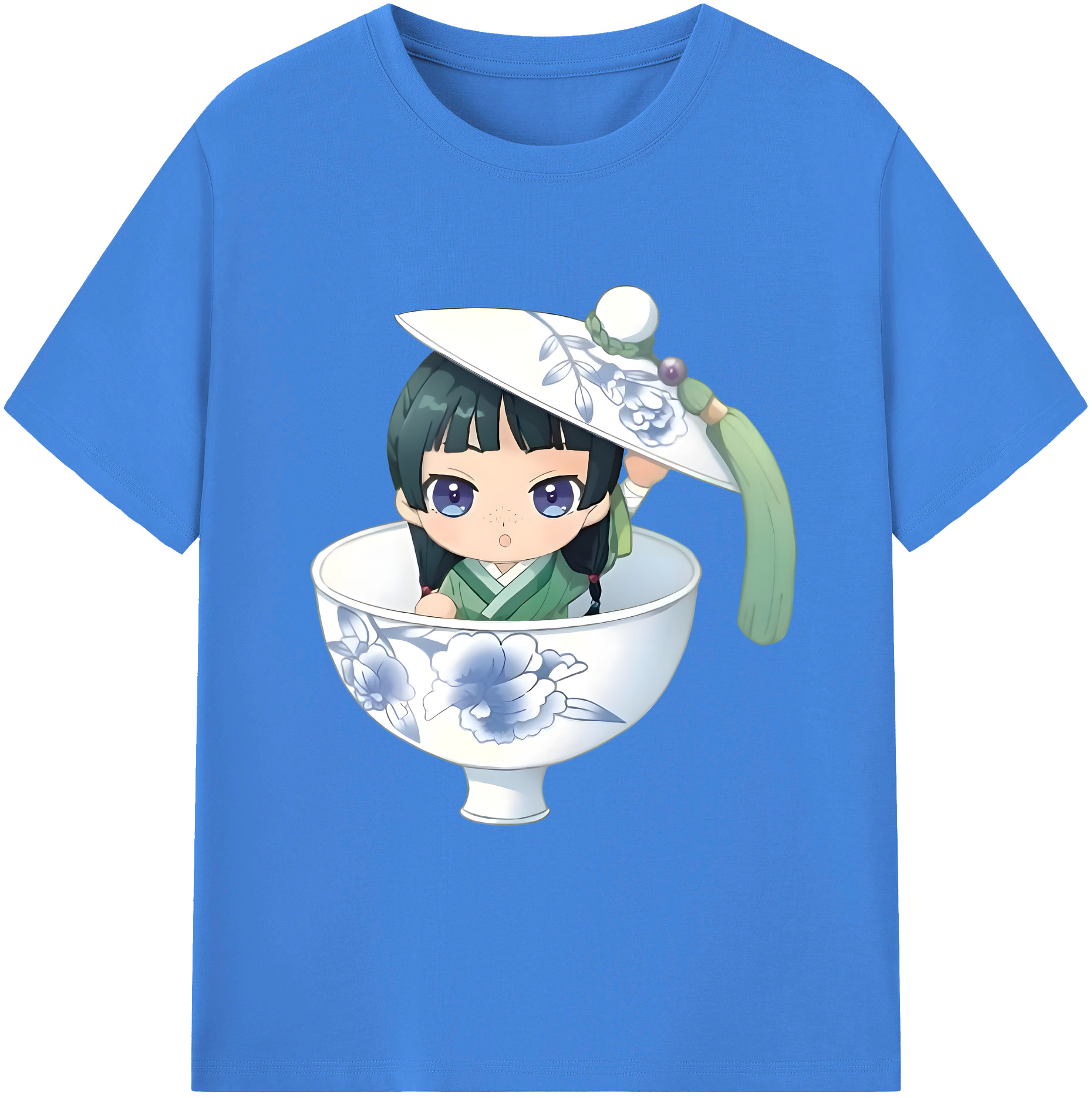 （画像用） 薬屋のひとりごと The Apothecary Diaries 綿100％ メンズ半袖Tシャツ｜肌触りやわらか＆通気性