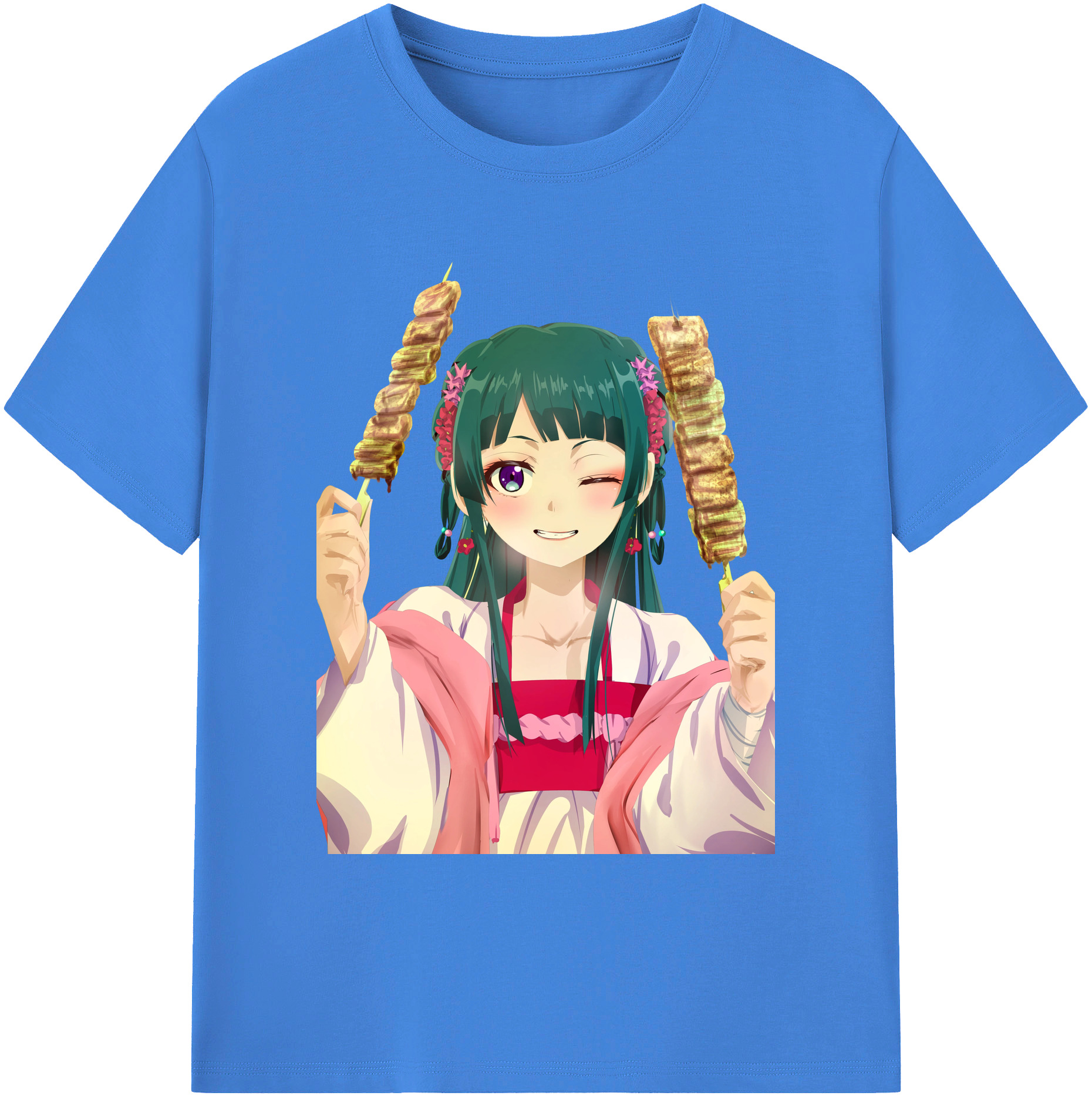 （画像用） 薬屋のひとりごと The Apothecary Diaries 綿100％ メンズ半袖Tシャツ｜肌触りやわらか＆通気性