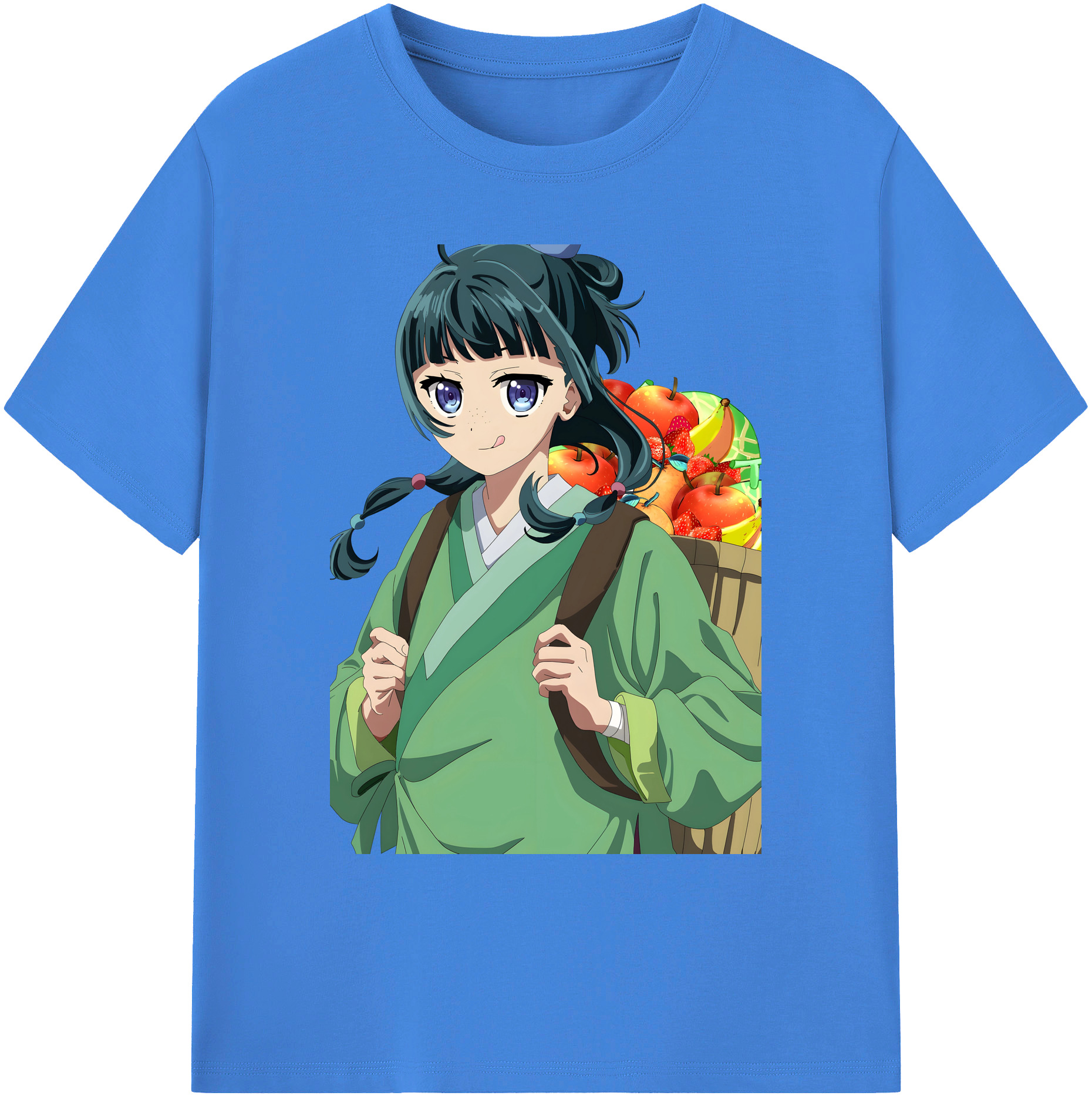 （画像用） 薬屋のひとりごと The Apothecary Diaries 綿100％ メンズ半袖Tシャツ｜肌触りやわらか＆通気性