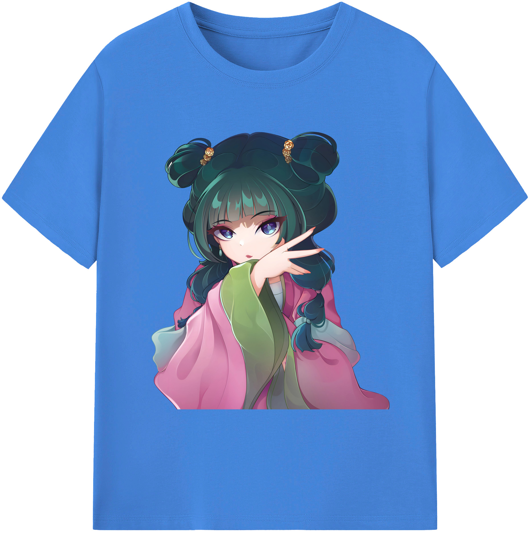 （画像用） 薬屋のひとりごと The Apothecary Diaries 綿100％ メンズ半袖Tシャツ｜肌触りやわらか＆通気性
