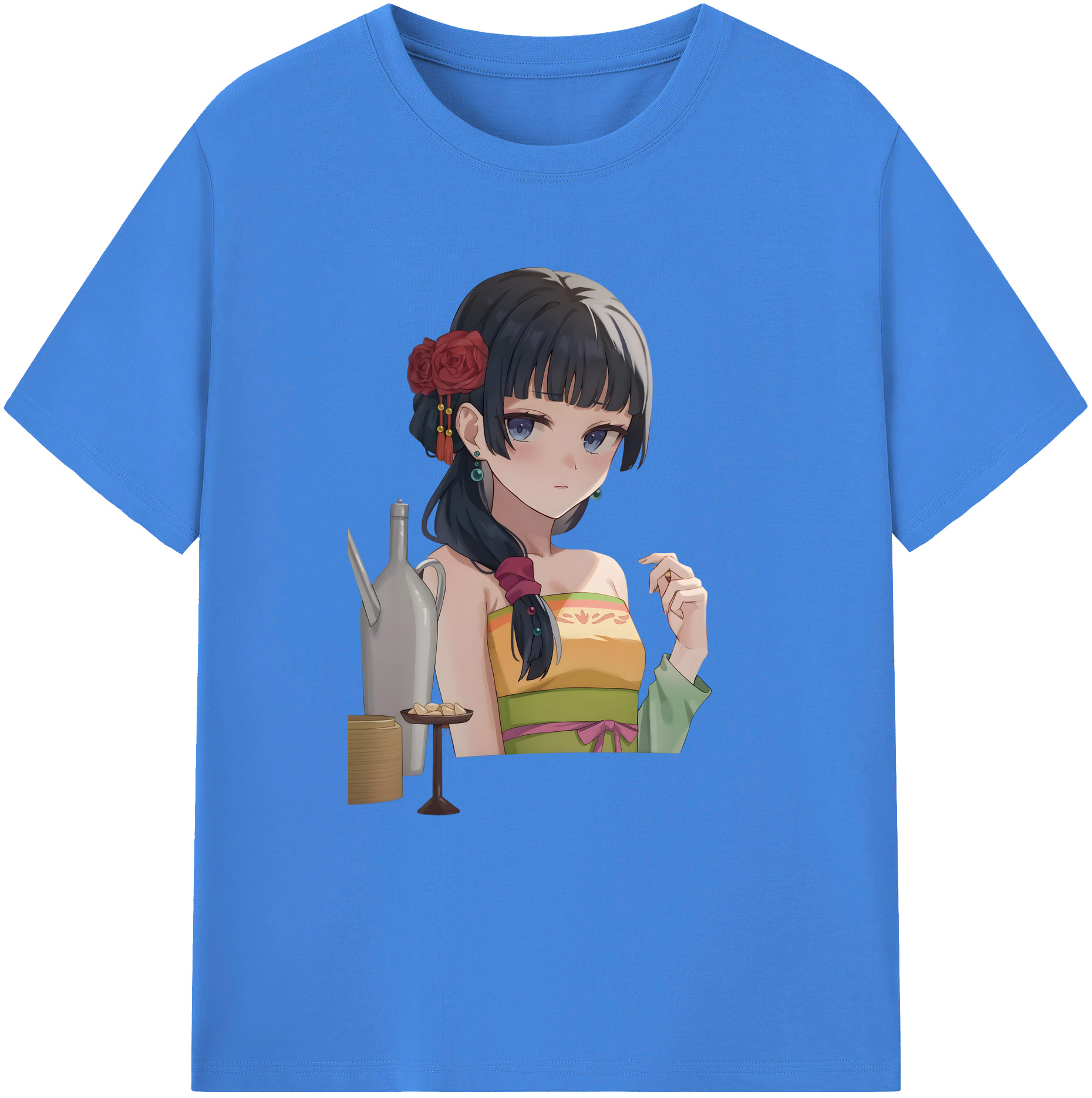 （画像用） 薬屋のひとりごと The Apothecary Diaries 綿100％ メンズ半袖Tシャツ｜肌触りやわらか＆通気性