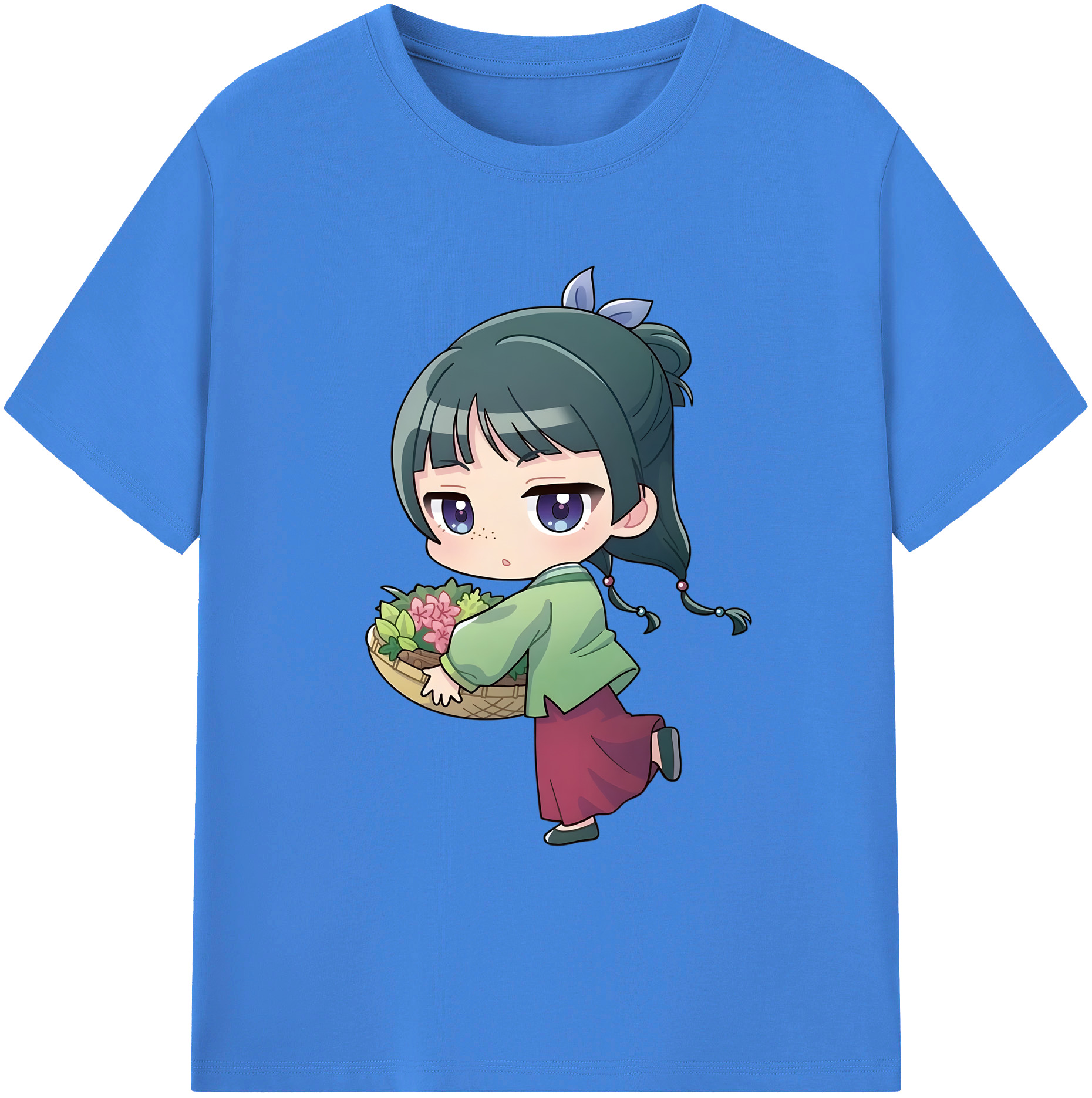 （画像用） 薬屋のひとりごと The Apothecary Diaries 綿100％ メンズ半袖Tシャツ｜肌触りやわらか＆通気性