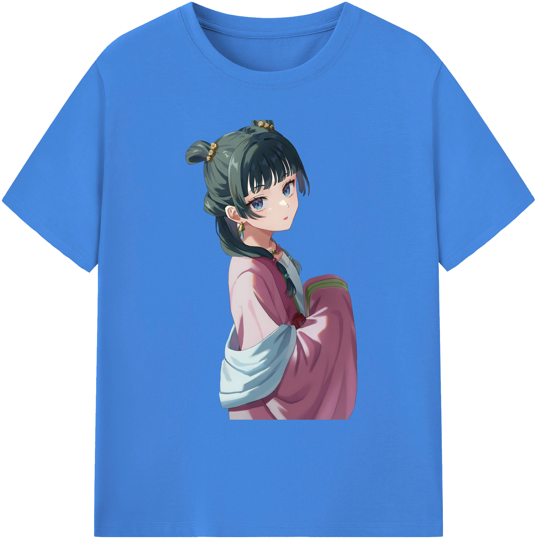 （画像用） 薬屋のひとりごと The Apothecary Diaries 綿100％ メンズ半袖Tシャツ｜肌触りやわらか＆通気性