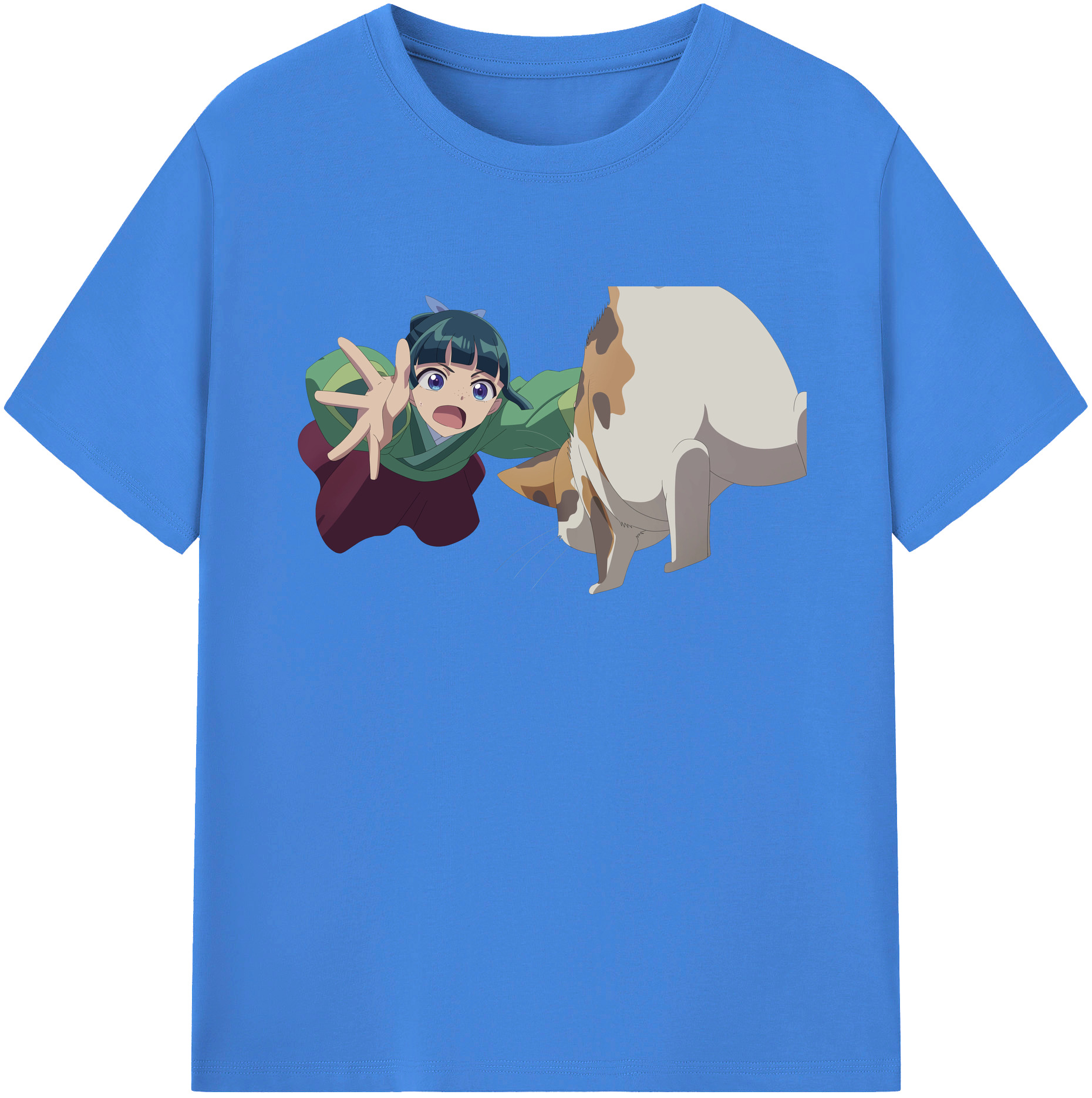 （画像用） 薬屋のひとりごと The Apothecary Diaries 綿100％ メンズ半袖Tシャツ｜肌触りやわらか＆通気性