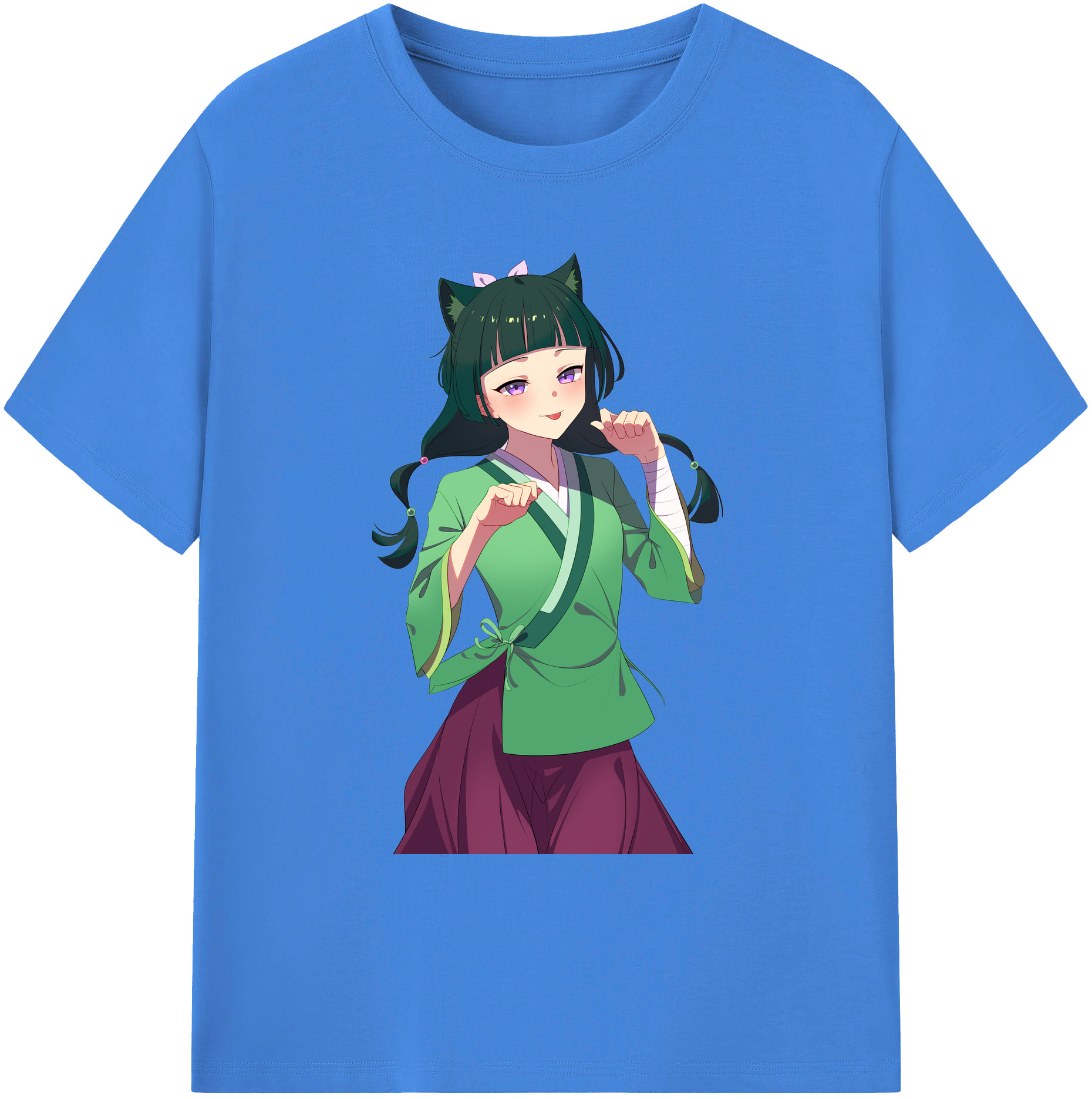 （画像用） 薬屋のひとりごと The Apothecary Diaries 綿100％ メンズ半袖Tシャツ｜肌触りやわらか＆通気性