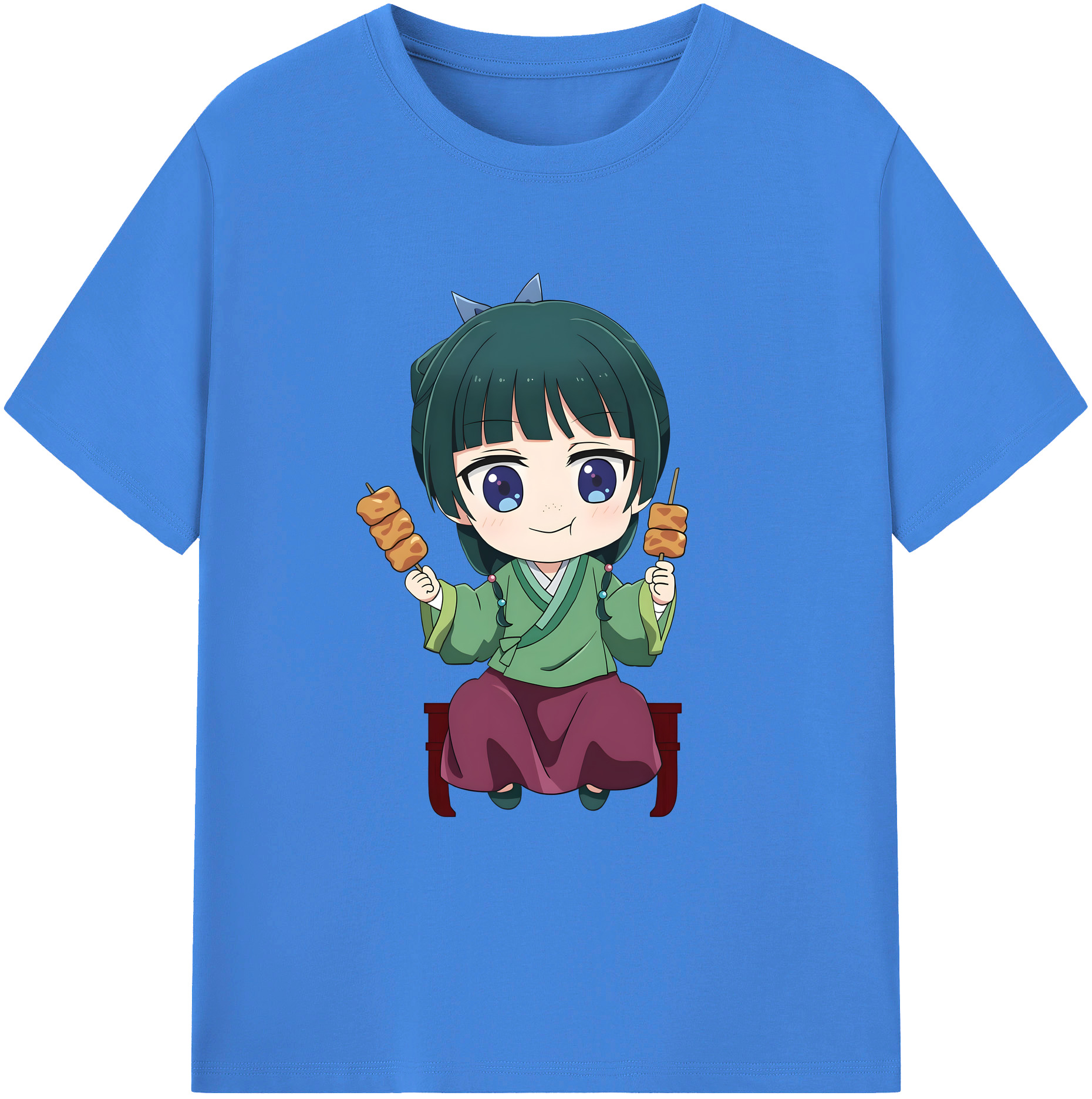 （画像用） 薬屋のひとりごと The Apothecary Diaries 綿100％ メンズ半袖Tシャツ｜肌触りやわらか＆通気性