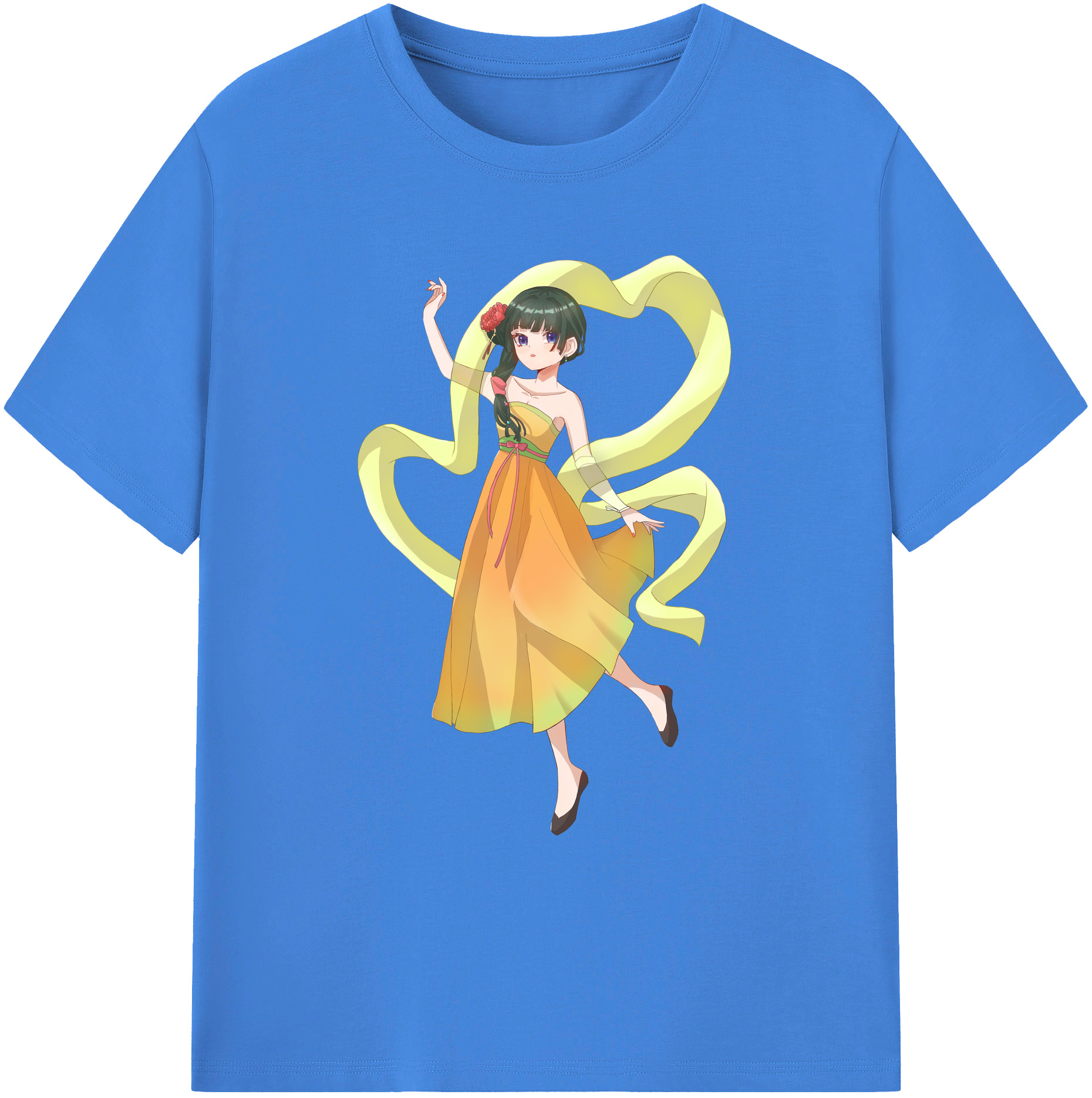 （画像用） 薬屋のひとりごと The Apothecary Diaries 綿100％ メンズ半袖Tシャツ｜肌触りやわらか＆通気性