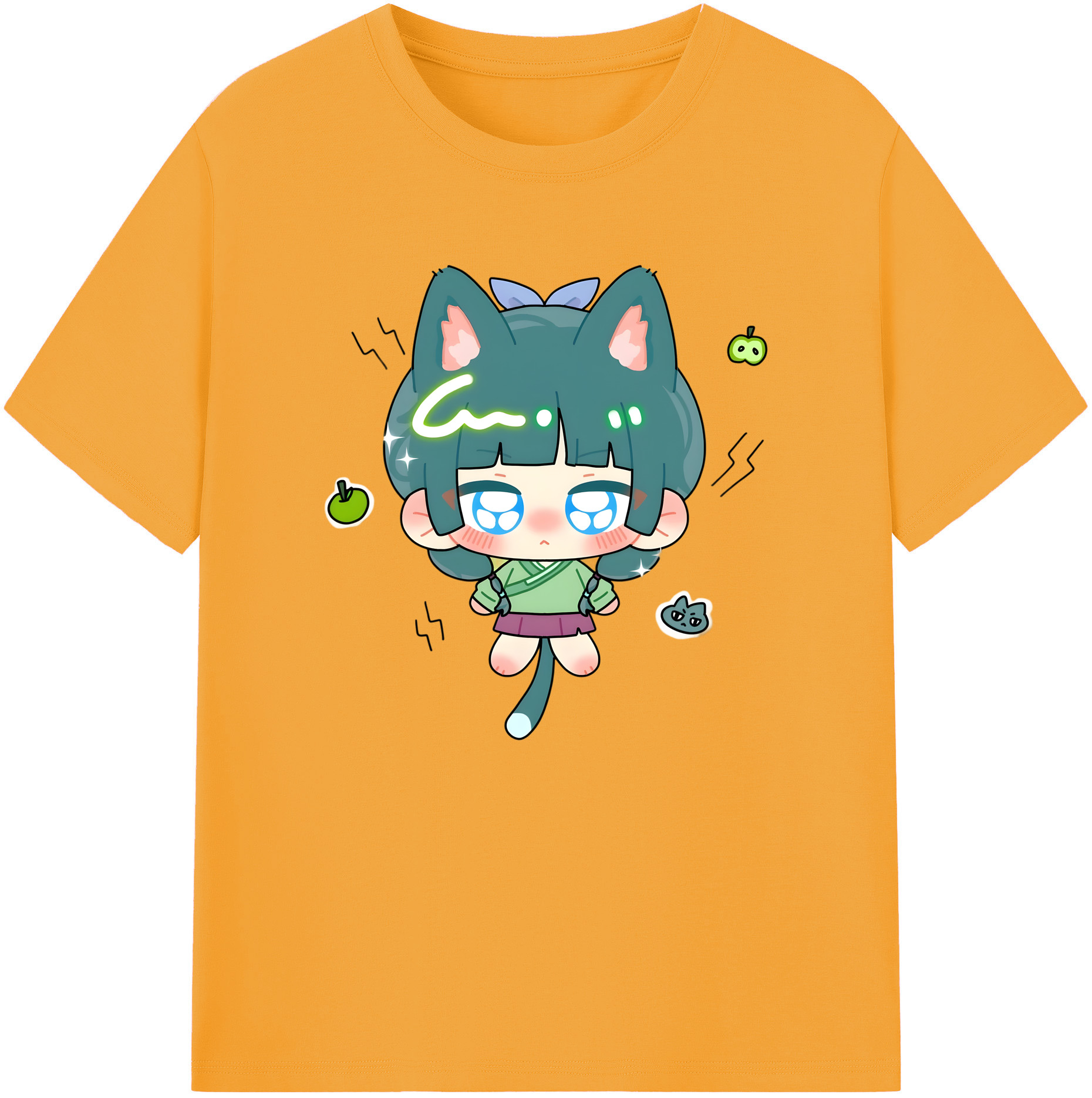 （画像用） 薬屋のひとりごと The Apothecary Diaries 綿100％ メンズ半袖Tシャツ｜肌触りやわらか＆通気性
