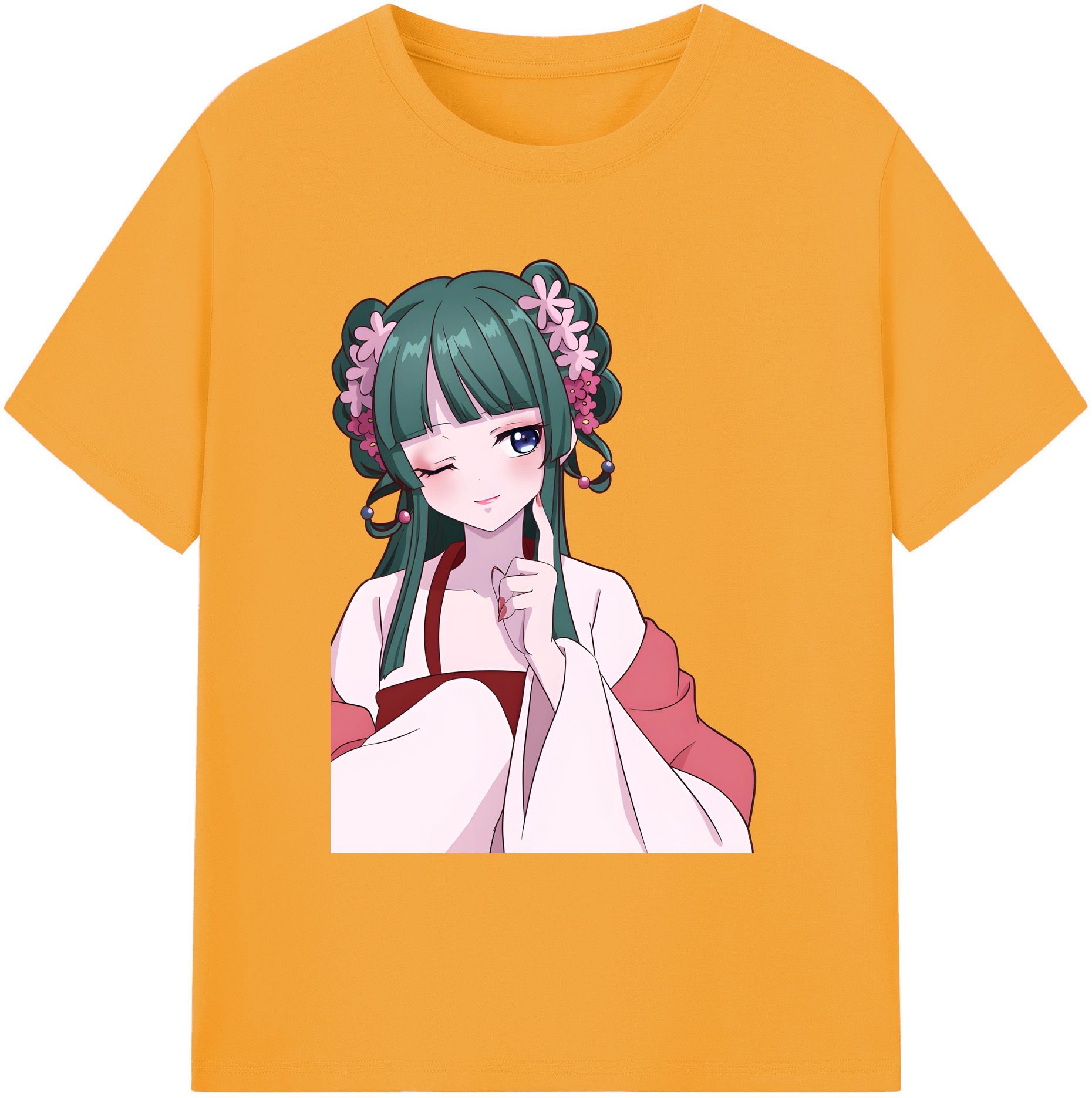 （画像用） 薬屋のひとりごと The Apothecary Diaries 綿100％ メンズ半袖Tシャツ｜肌触りやわらか＆通気性