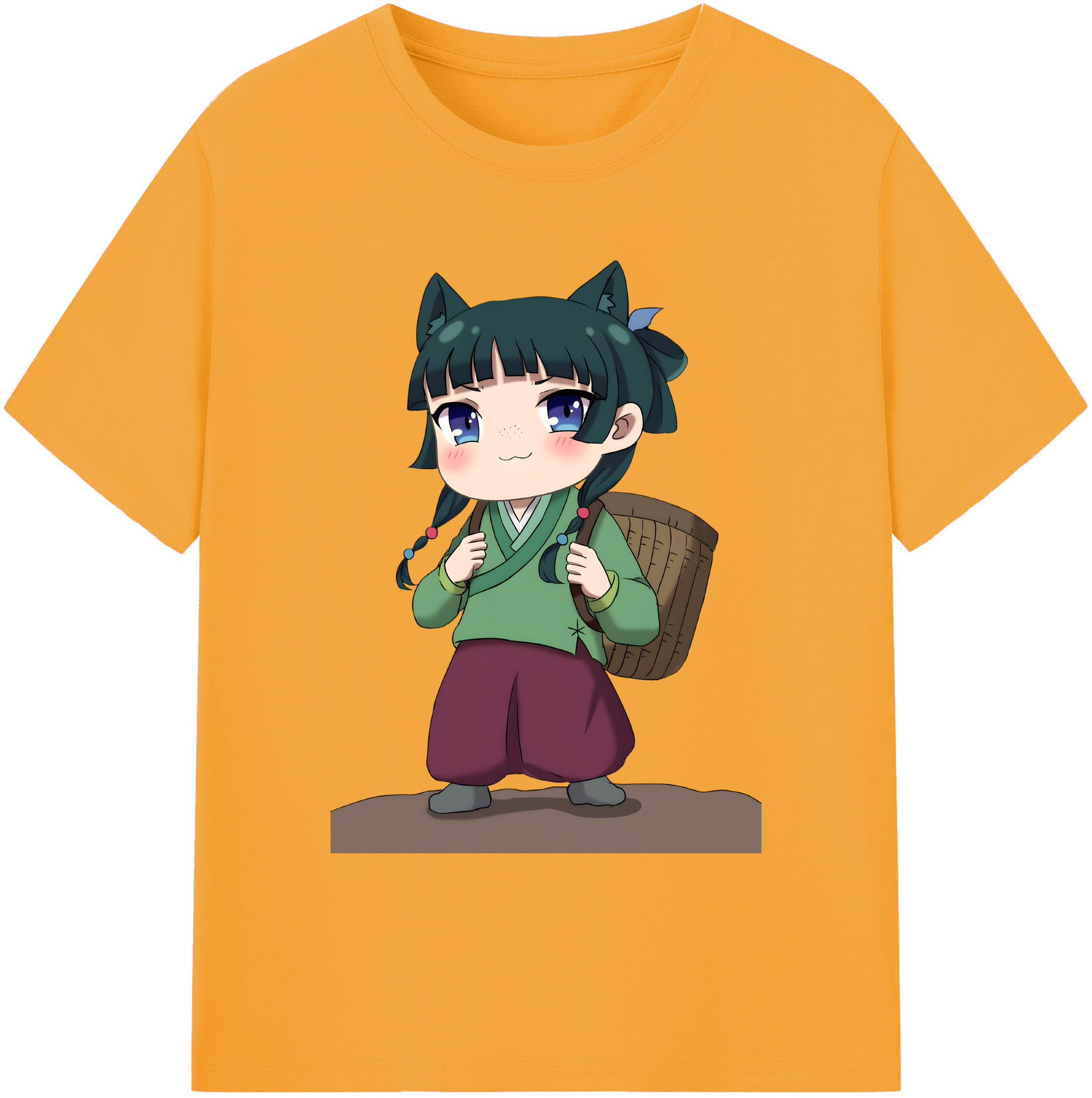 （画像用） 薬屋のひとりごと The Apothecary Diaries 綿100％ メンズ半袖Tシャツ｜肌触りやわらか＆通気性