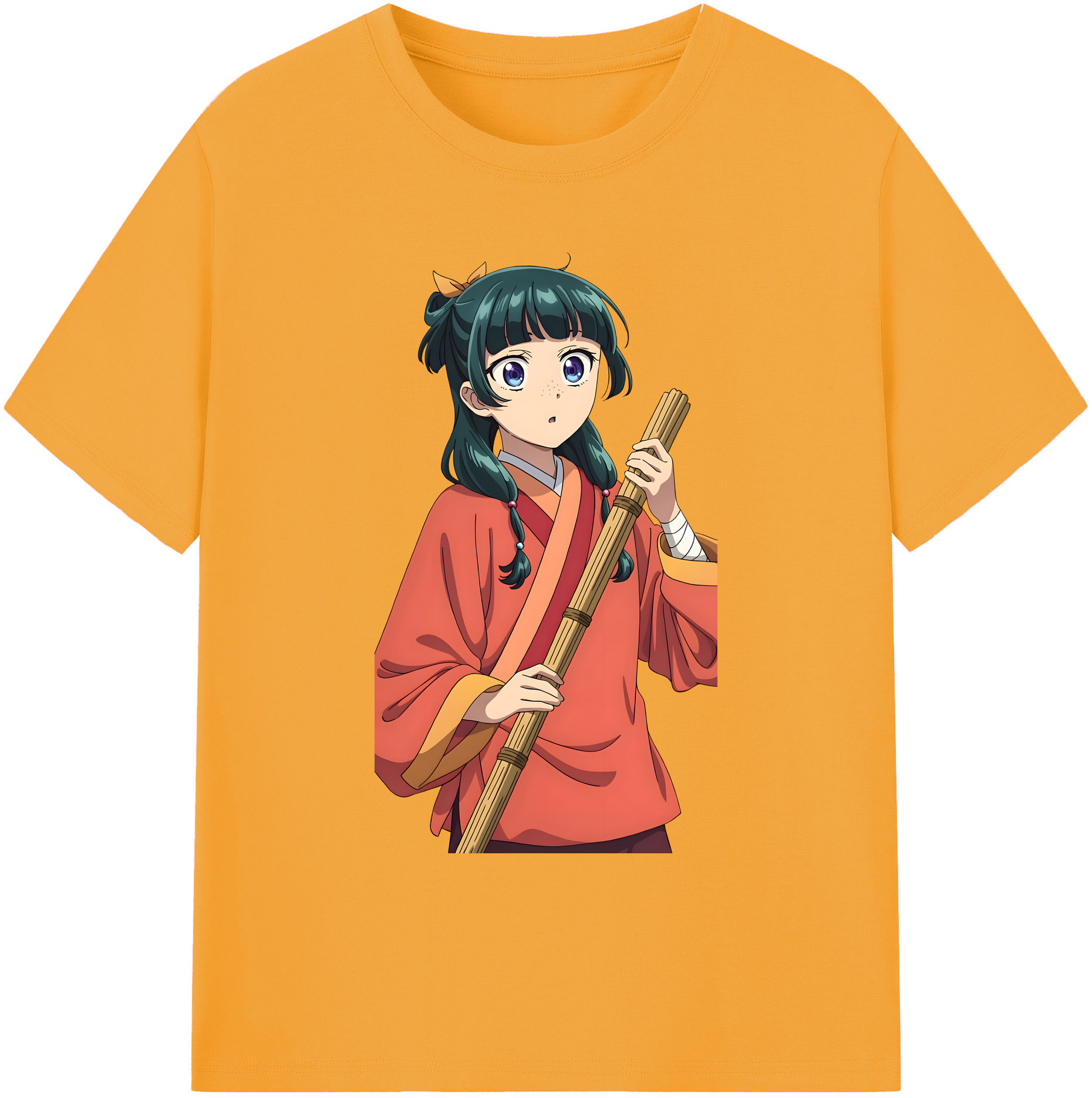 （画像用） 薬屋のひとりごと The Apothecary Diaries 綿100％ メンズ半袖Tシャツ｜肌触りやわらか＆通気性