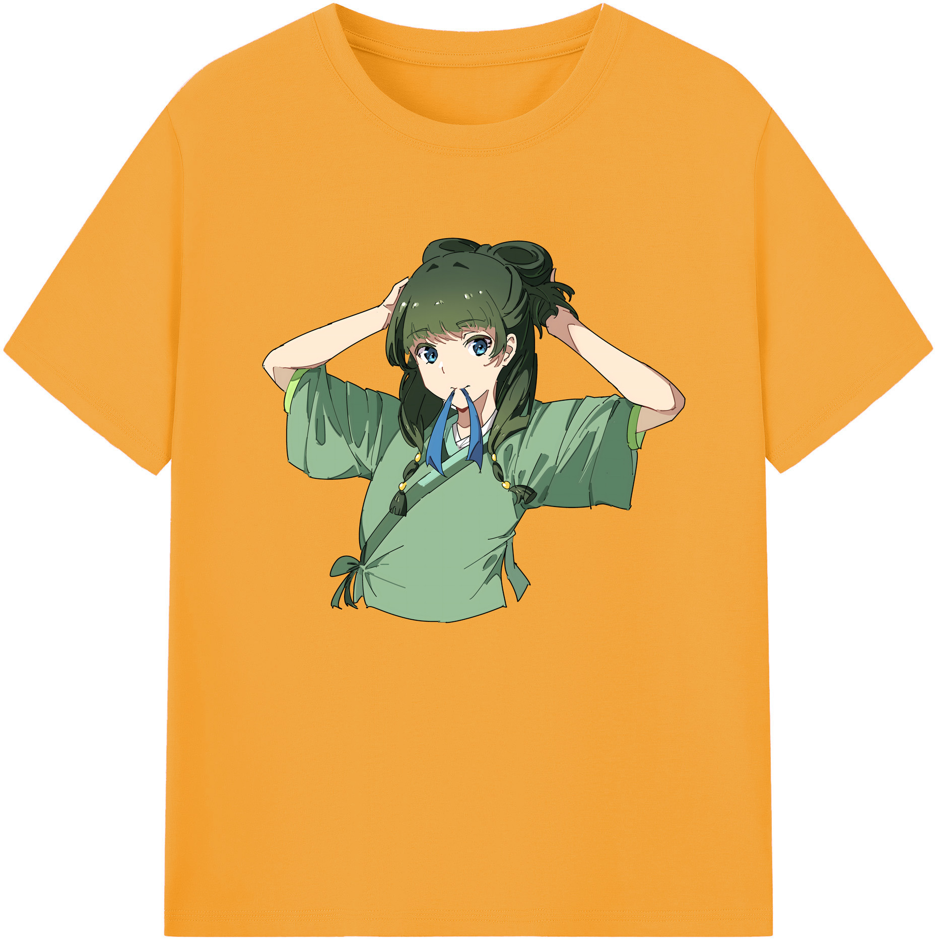 （画像用） 薬屋のひとりごと The Apothecary Diaries 綿100％ メンズ半袖Tシャツ｜肌触りやわらか＆通気性