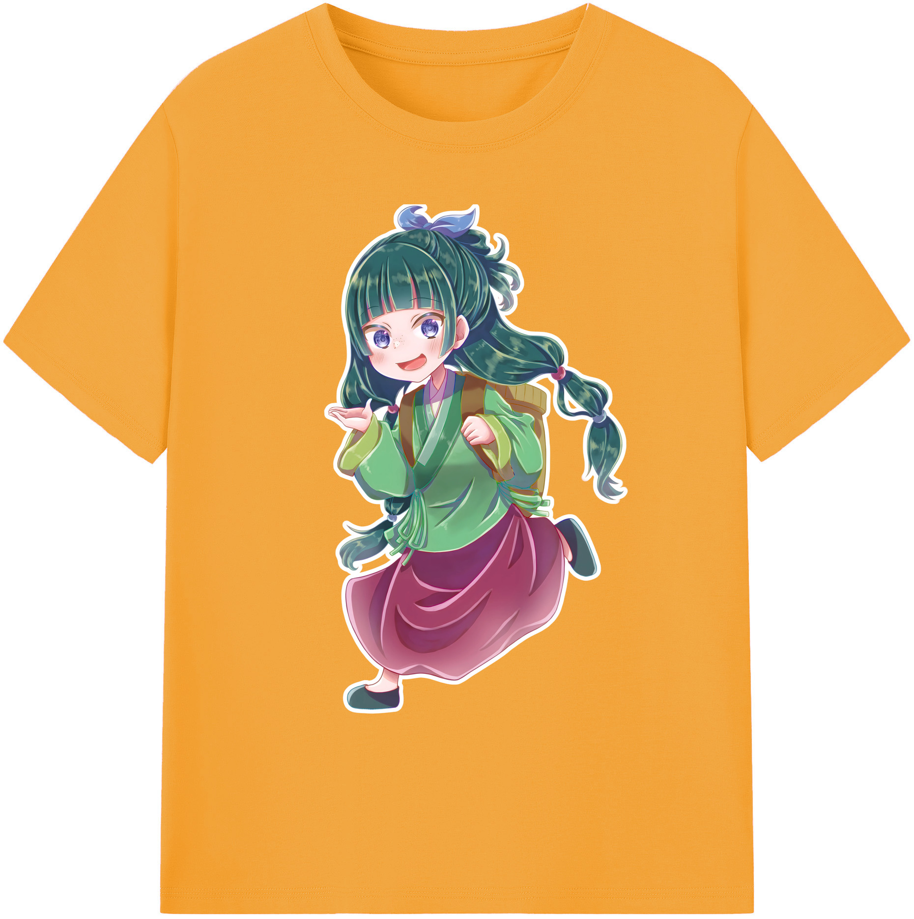 （画像用） 薬屋のひとりごと The Apothecary Diaries 綿100％ メンズ半袖Tシャツ｜肌触りやわらか＆通気性