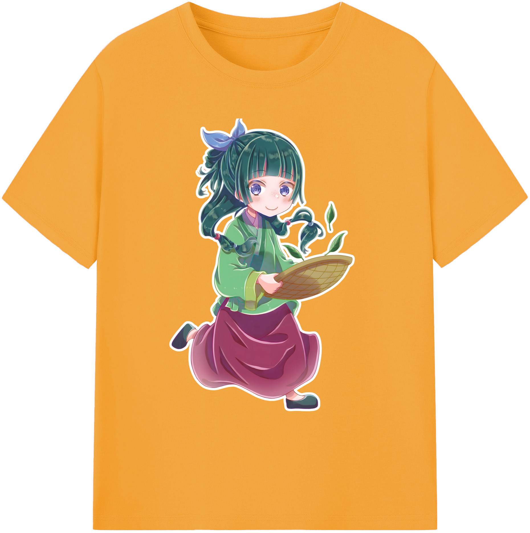 （画像用） 薬屋のひとりごと The Apothecary Diaries 綿100％ メンズ半袖Tシャツ｜肌触りやわらか＆通気性