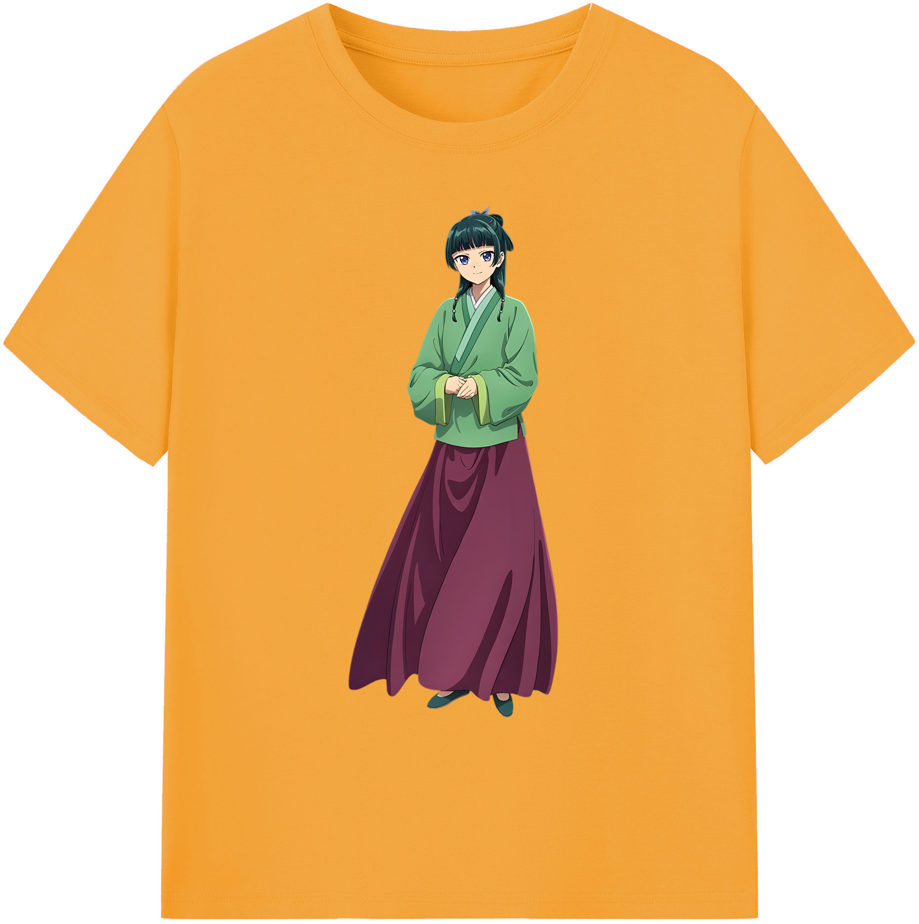 （画像用） 薬屋のひとりごと The Apothecary Diaries 綿100％ メンズ半袖Tシャツ｜肌触りやわらか＆通気性