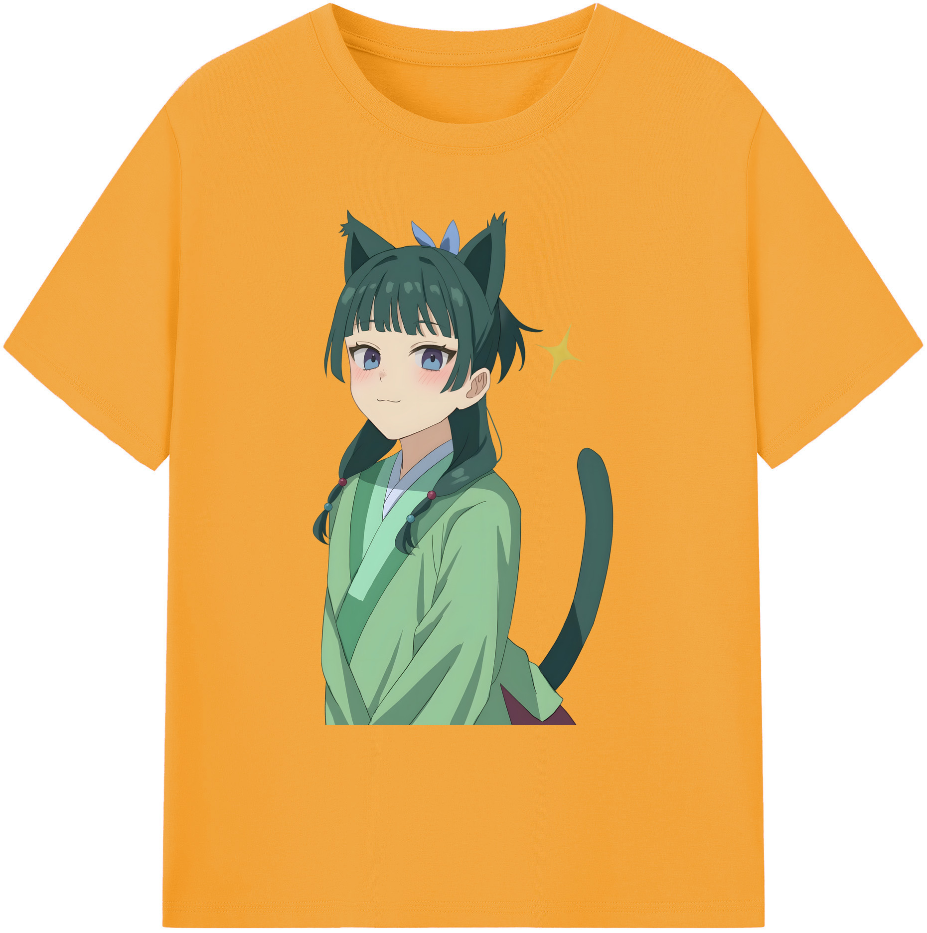 （画像用） 薬屋のひとりごと The Apothecary Diaries 綿100％ メンズ半袖Tシャツ｜肌触りやわらか＆通気性