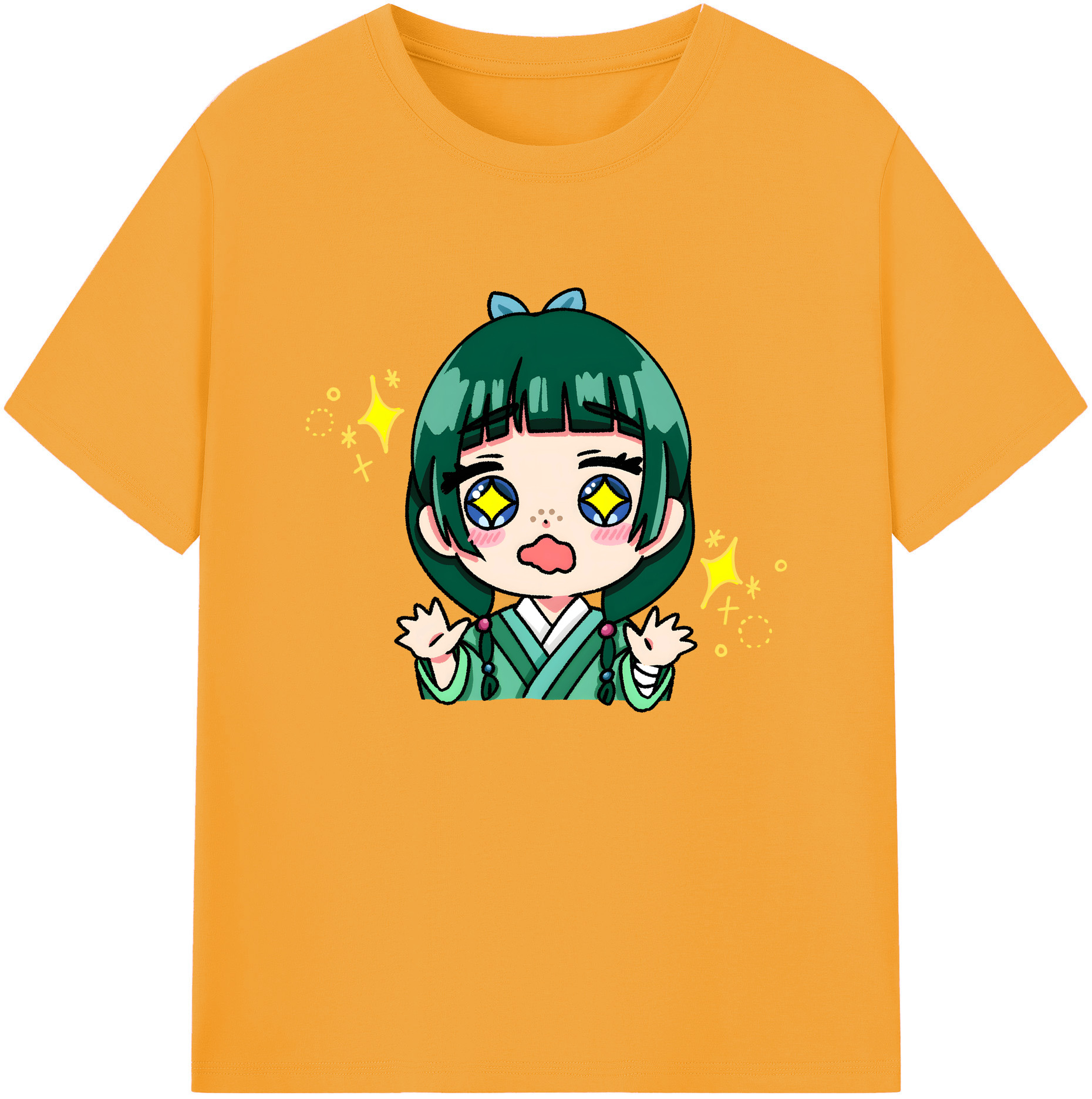 （画像用） 薬屋のひとりごと The Apothecary Diaries 綿100％ メンズ半袖Tシャツ｜肌触りやわらか＆通気性