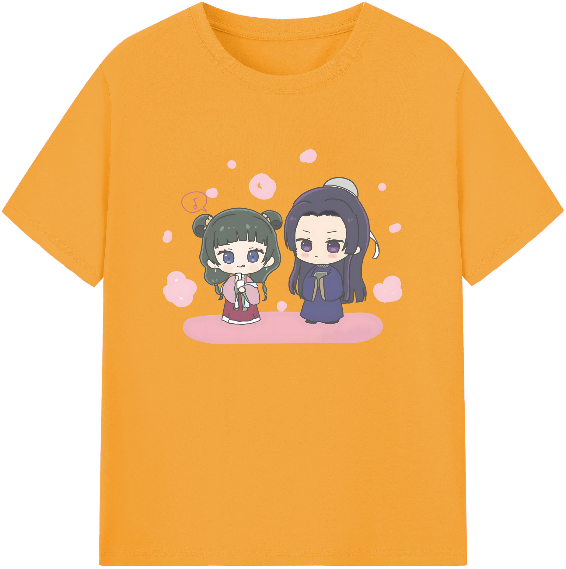 （画像用） 薬屋のひとりごと The Apothecary Diaries 綿100％ メンズ半袖Tシャツ｜肌触りやわらか＆通気性