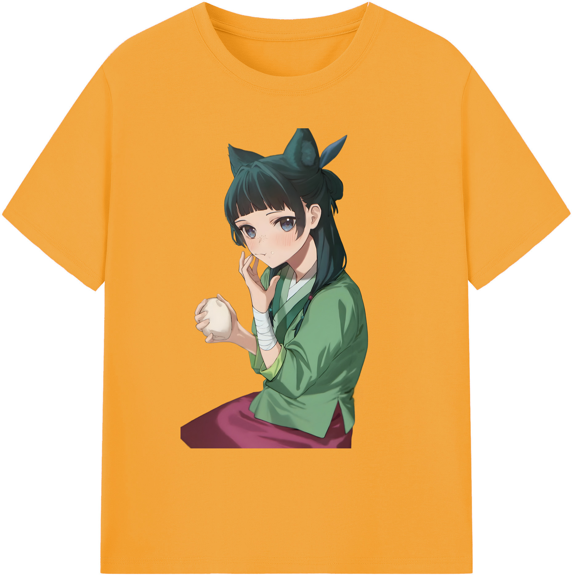（画像用） 薬屋のひとりごと The Apothecary Diaries 綿100％ メンズ半袖Tシャツ｜肌触りやわらか＆通気性