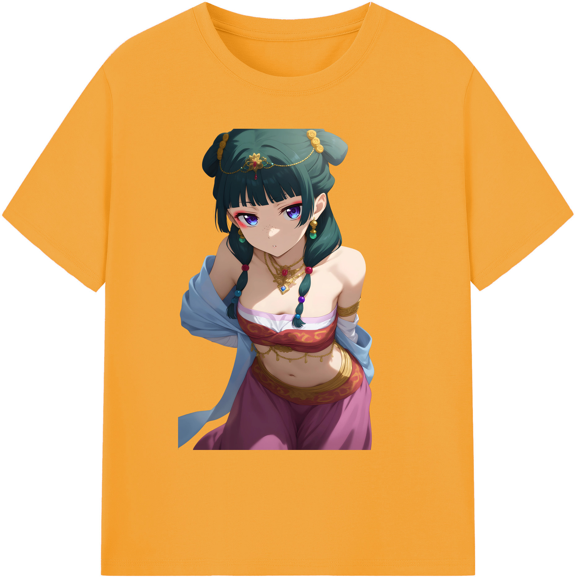 （画像用） 薬屋のひとりごと The Apothecary Diaries 綿100％ メンズ半袖Tシャツ｜肌触りやわらか＆通気性