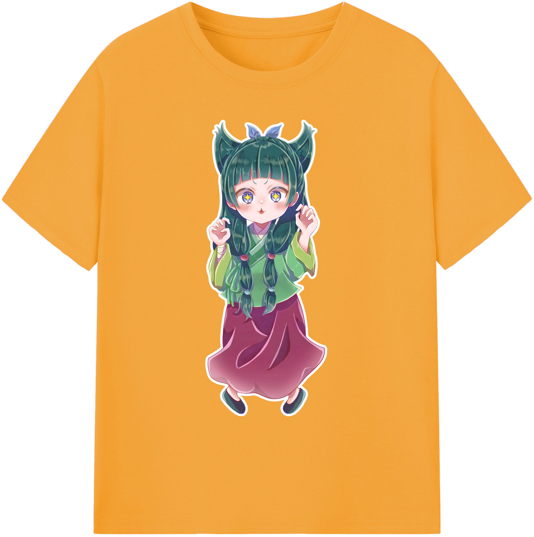 （画像用） 薬屋のひとりごと The Apothecary Diaries 綿100％ メンズ半袖Tシャツ｜肌触りやわらか＆通気性