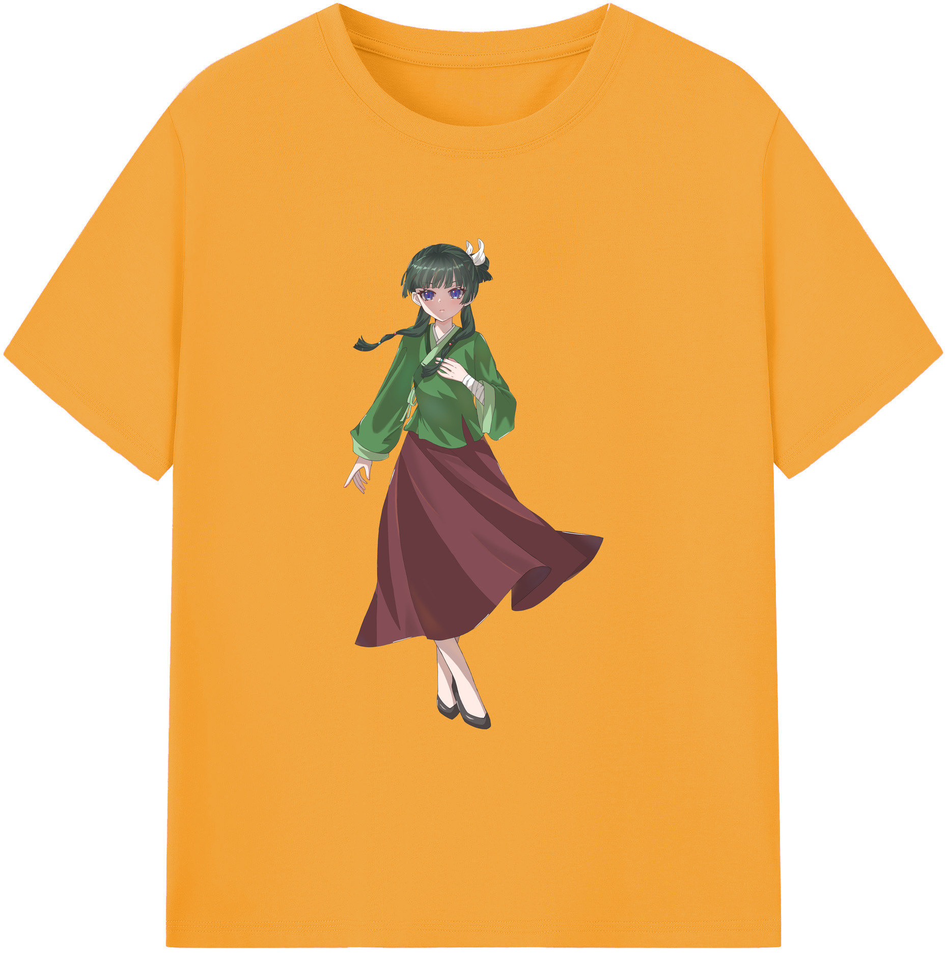 （画像用） 薬屋のひとりごと The Apothecary Diaries 綿100％ メンズ半袖Tシャツ｜肌触りやわらか＆通気性