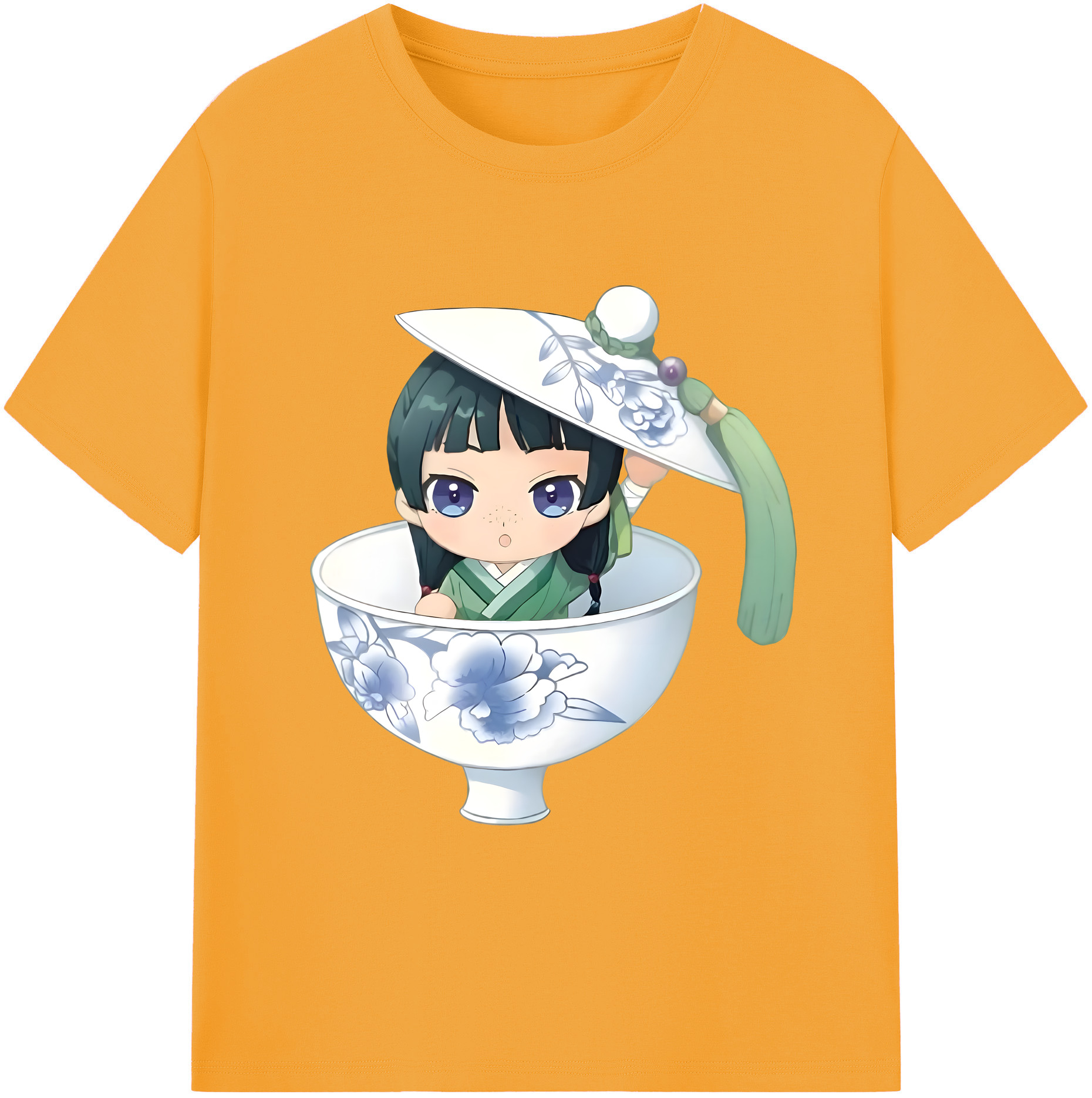 （画像用） 薬屋のひとりごと The Apothecary Diaries 綿100％ メンズ半袖Tシャツ｜肌触りやわらか＆通気性