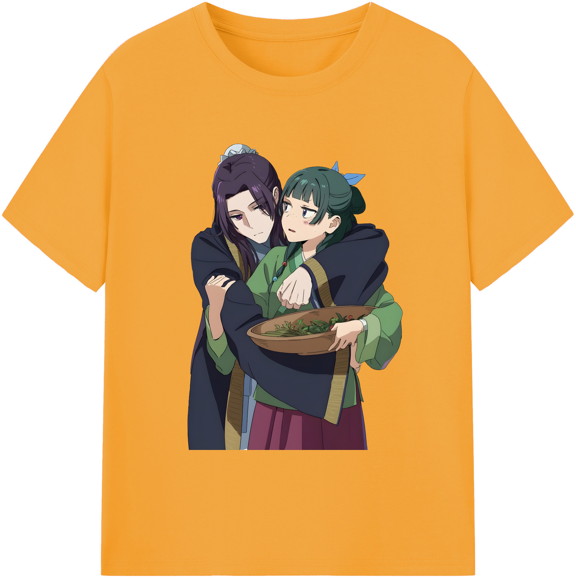 （画像用） 薬屋のひとりごと The Apothecary Diaries 綿100％ メンズ半袖Tシャツ｜肌触りやわらか＆通気性