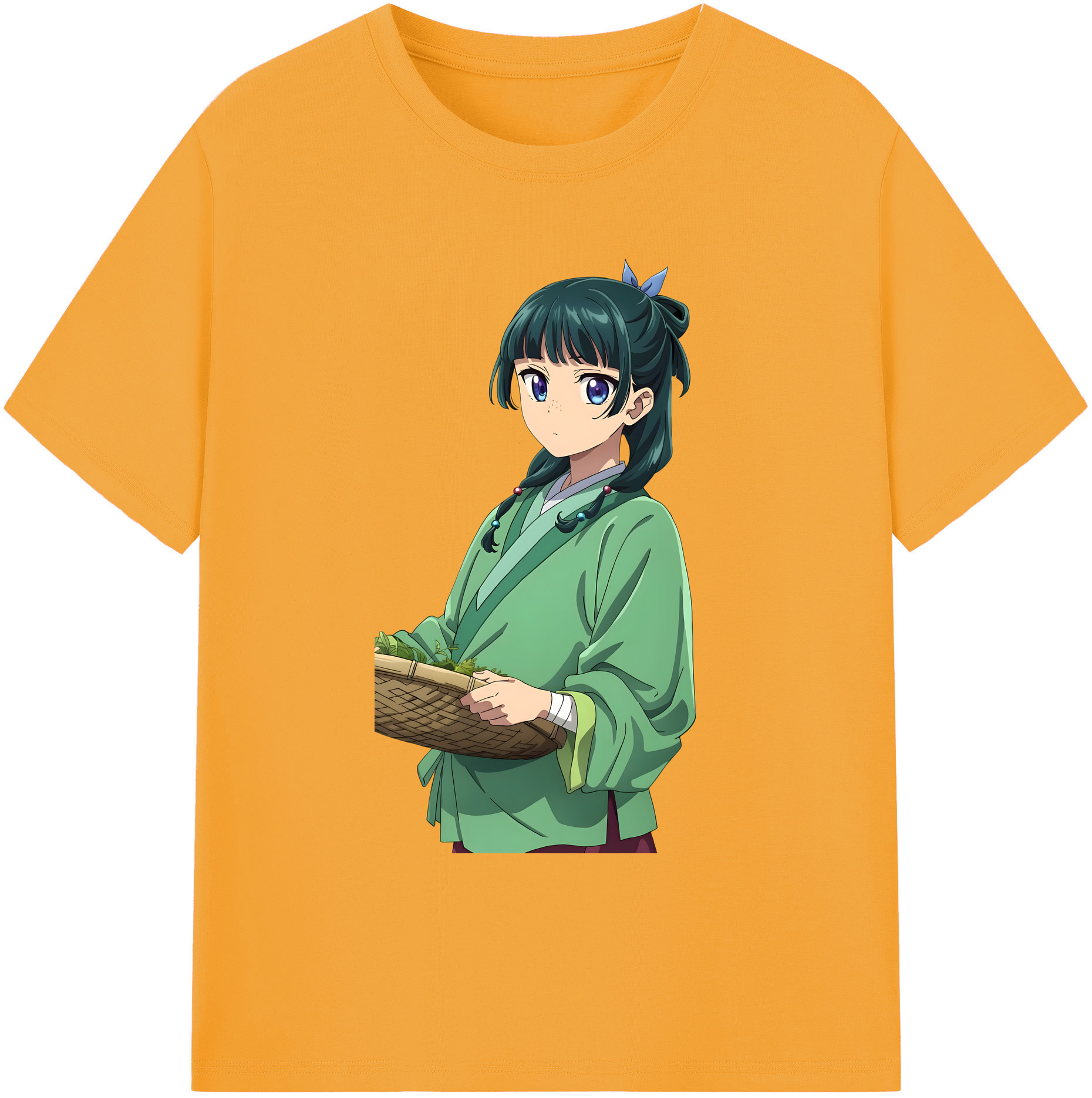 （画像用） 薬屋のひとりごと The Apothecary Diaries 綿100％ メンズ半袖Tシャツ｜肌触りやわらか＆通気性