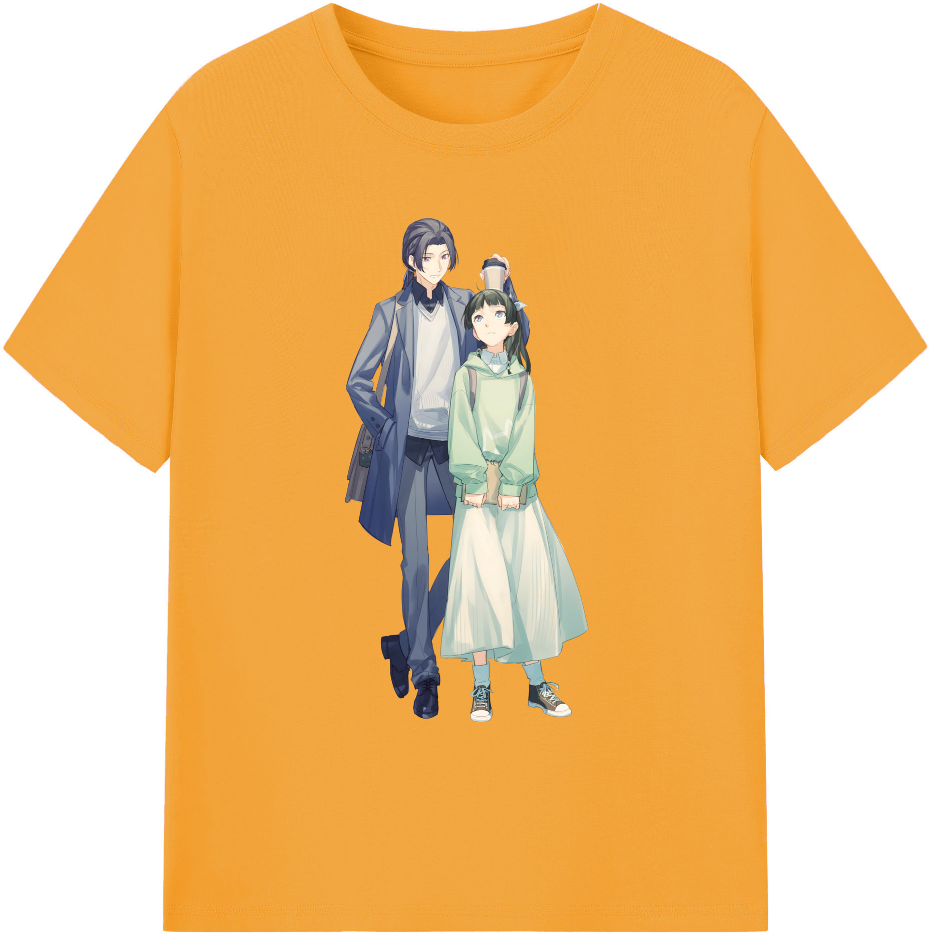（画像用） 薬屋のひとりごと The Apothecary Diaries 綿100％ メンズ半袖Tシャツ｜肌触りやわらか＆通気性