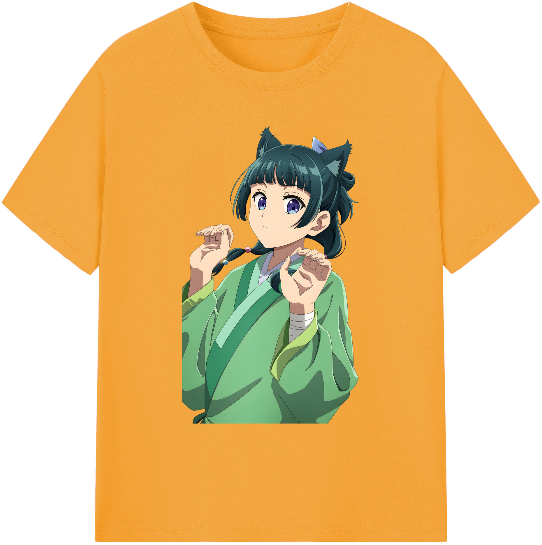 （画像用） 薬屋のひとりごと The Apothecary Diaries 綿100％ メンズ半袖Tシャツ｜肌触りやわらか＆通気性