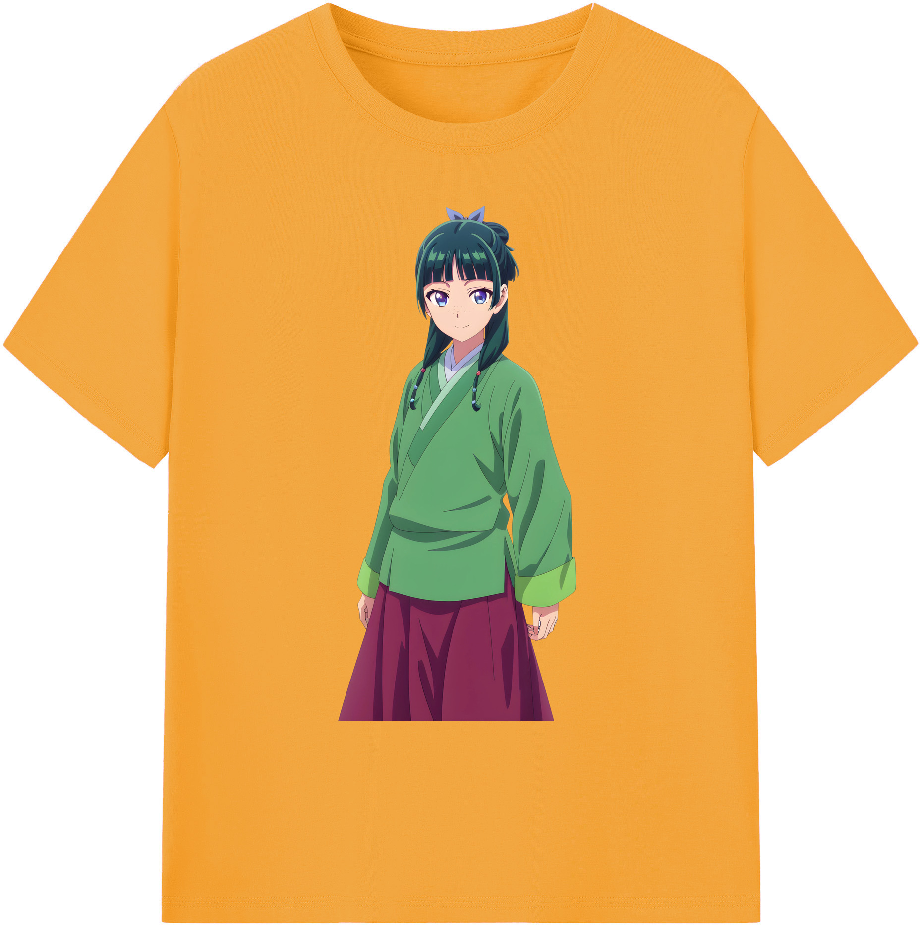 （画像用） 薬屋のひとりごと The Apothecary Diaries 綿100％ メンズ半袖Tシャツ｜肌触りやわらか＆通気性