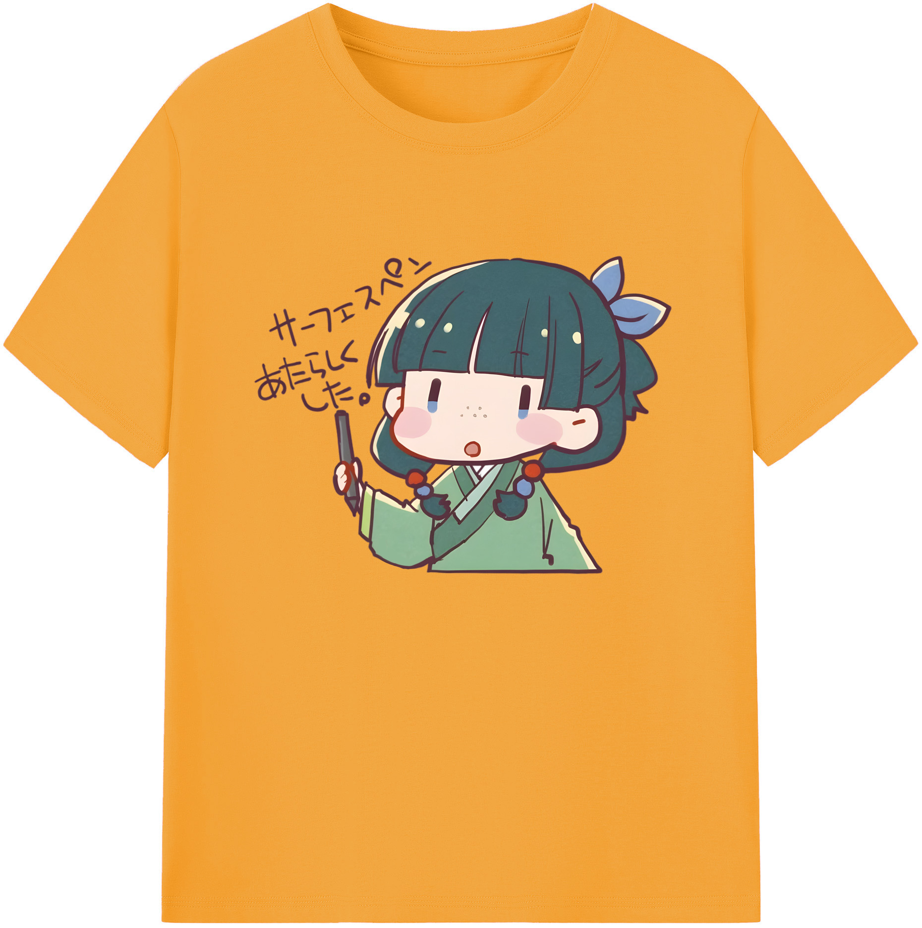 （画像用） 薬屋のひとりごと The Apothecary Diaries 綿100％ メンズ半袖Tシャツ｜肌触りやわらか＆通気性