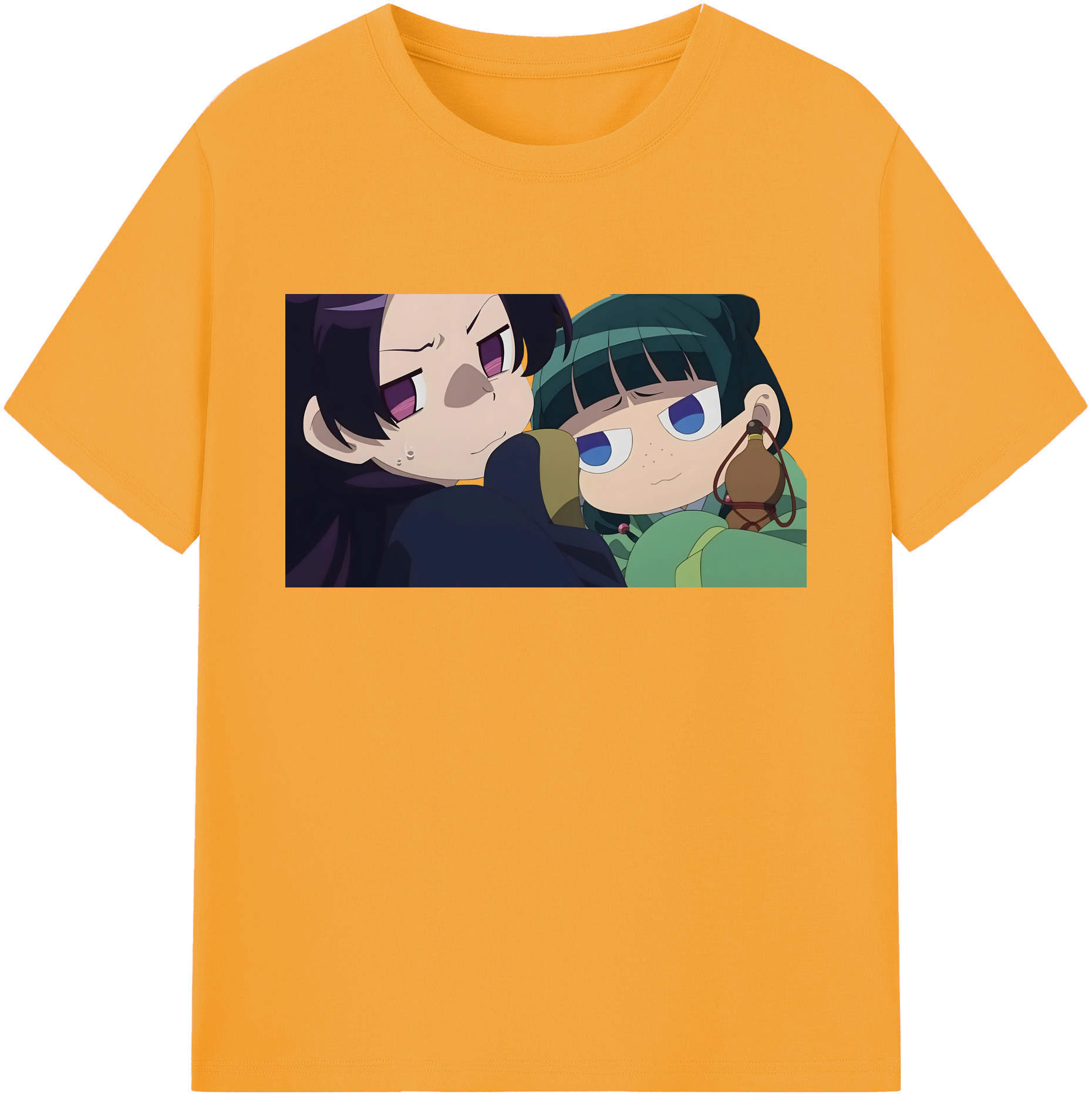 （画像用） 薬屋のひとりごと The Apothecary Diaries 綿100％ メンズ半袖Tシャツ｜肌触りやわらか＆通気性