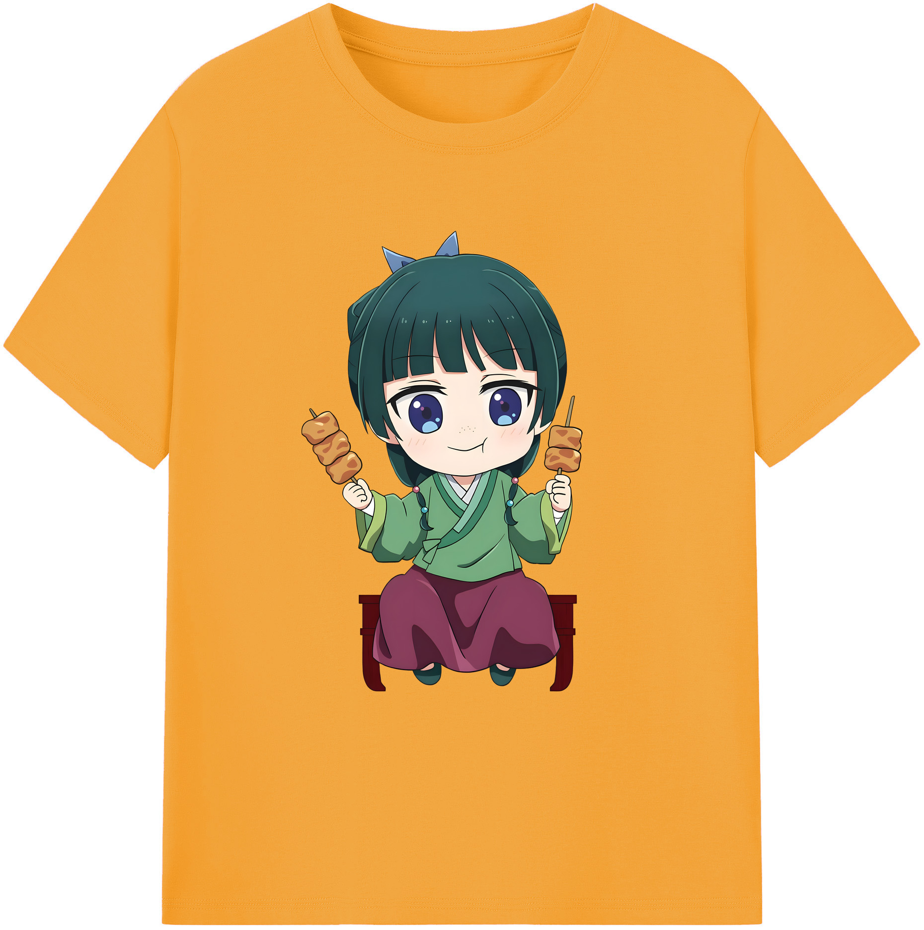 （画像用） 薬屋のひとりごと The Apothecary Diaries 綿100％ メンズ半袖Tシャツ｜肌触りやわらか＆通気性