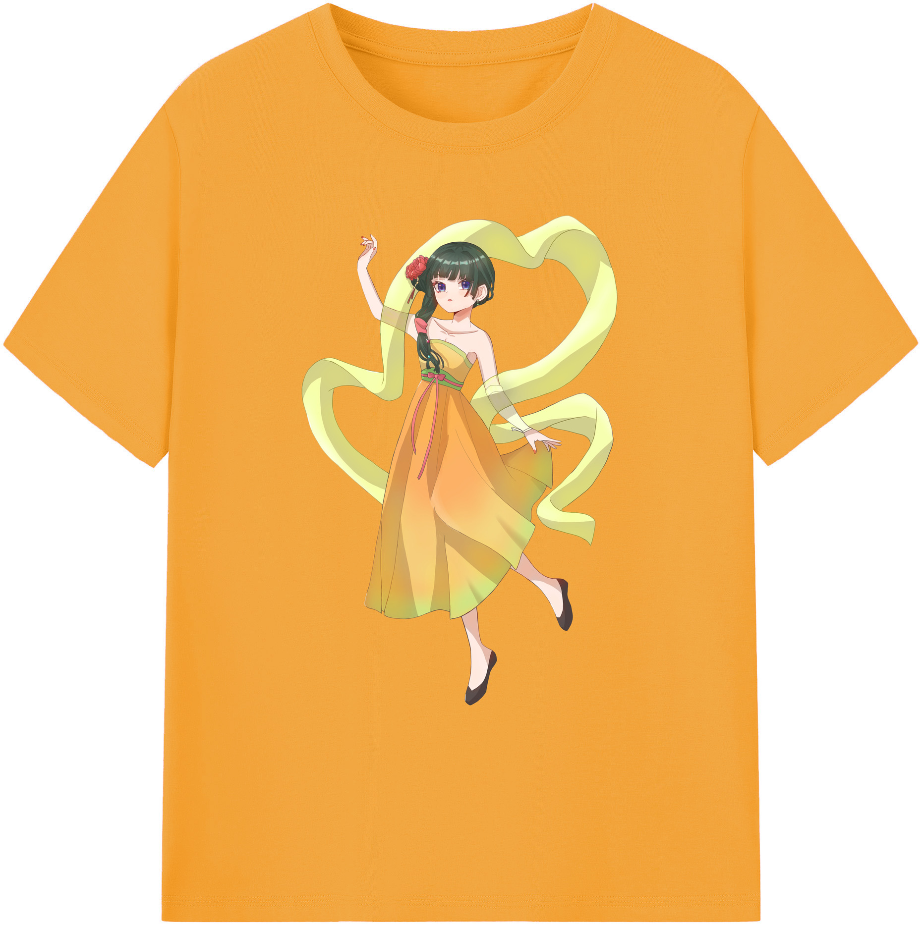 （画像用） 薬屋のひとりごと The Apothecary Diaries 綿100％ メンズ半袖Tシャツ｜肌触りやわらか＆通気性