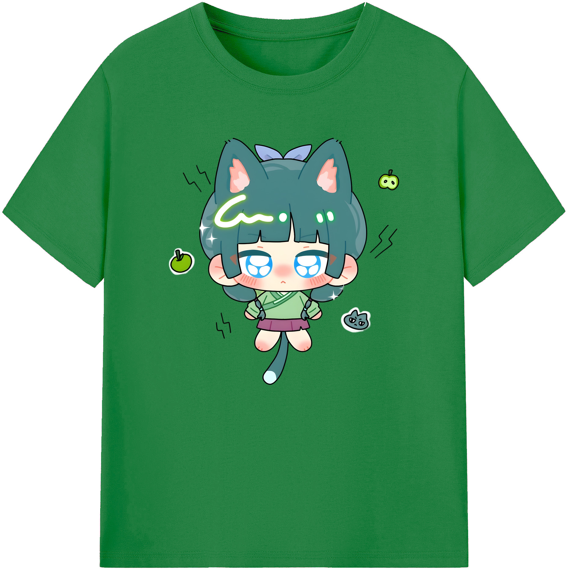（画像用） 薬屋のひとりごと The Apothecary Diaries 綿100％ メンズ半袖Tシャツ｜肌触りやわらか＆通気性