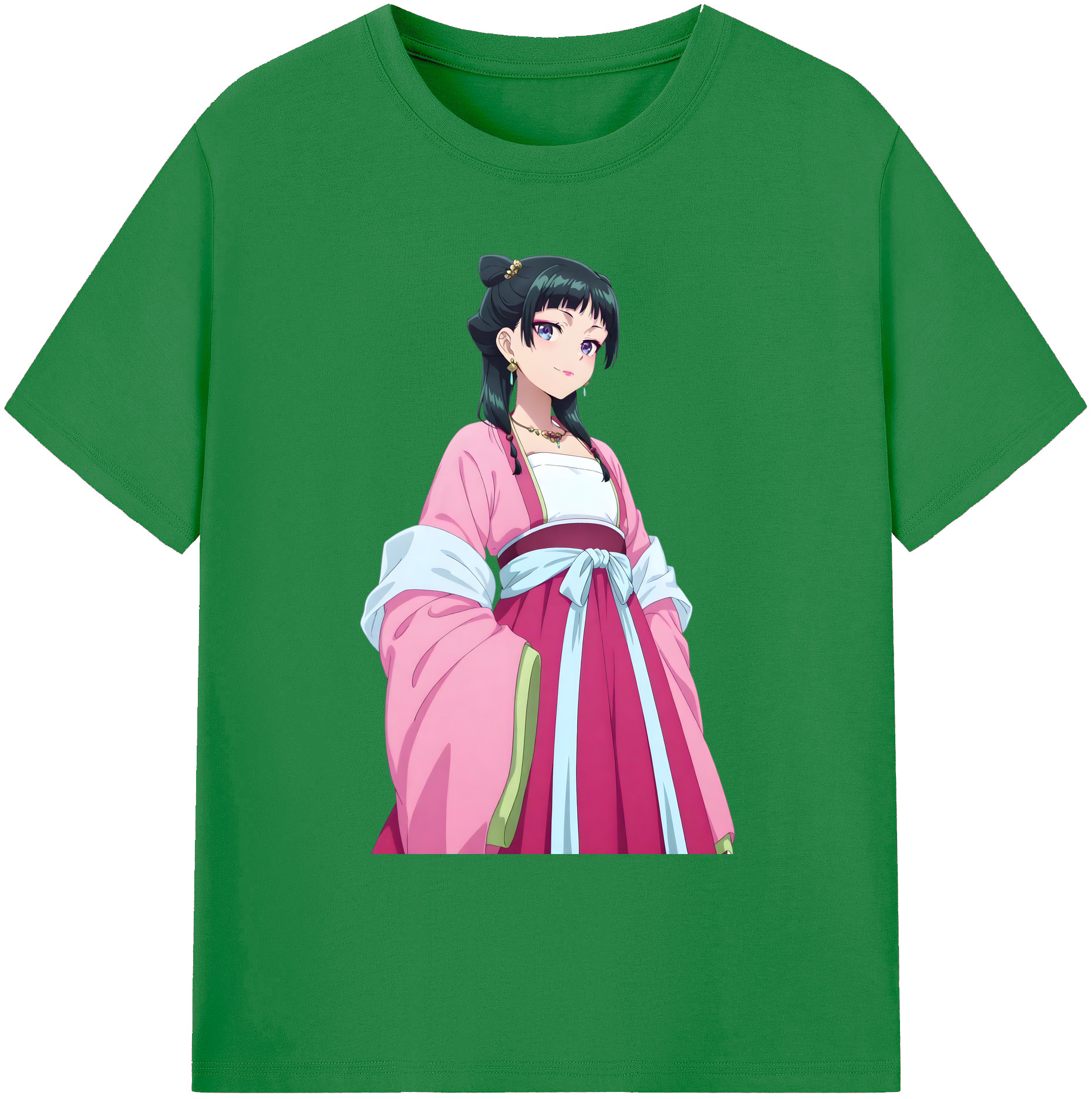 （画像用） 薬屋のひとりごと The Apothecary Diaries 綿100％ メンズ半袖Tシャツ｜肌触りやわらか＆通気性