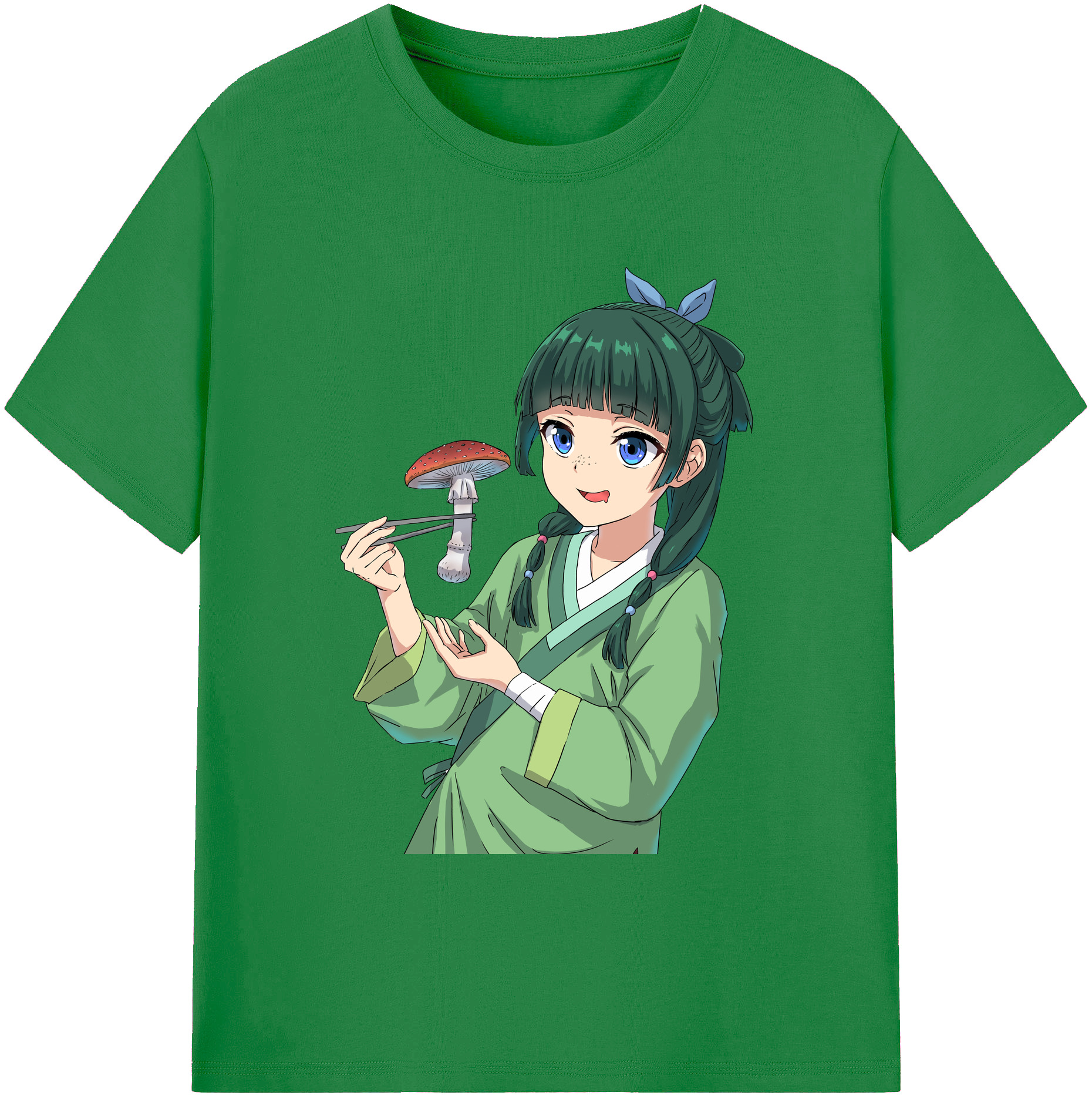 （画像用） 薬屋のひとりごと The Apothecary Diaries 綿100％ メンズ半袖Tシャツ｜肌触りやわらか＆通気性