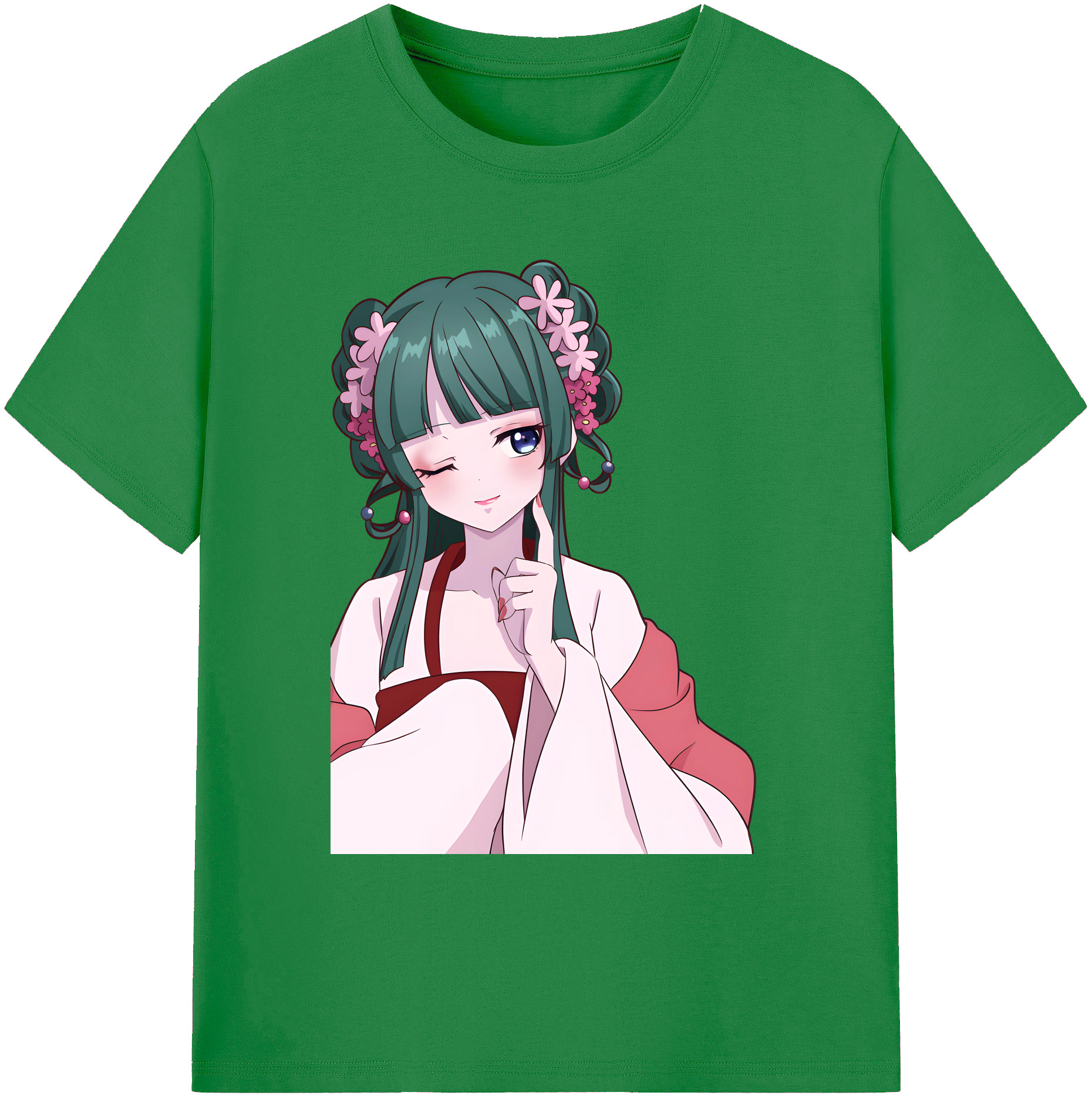 （画像用） 薬屋のひとりごと The Apothecary Diaries 綿100％ メンズ半袖Tシャツ｜肌触りやわらか＆通気性