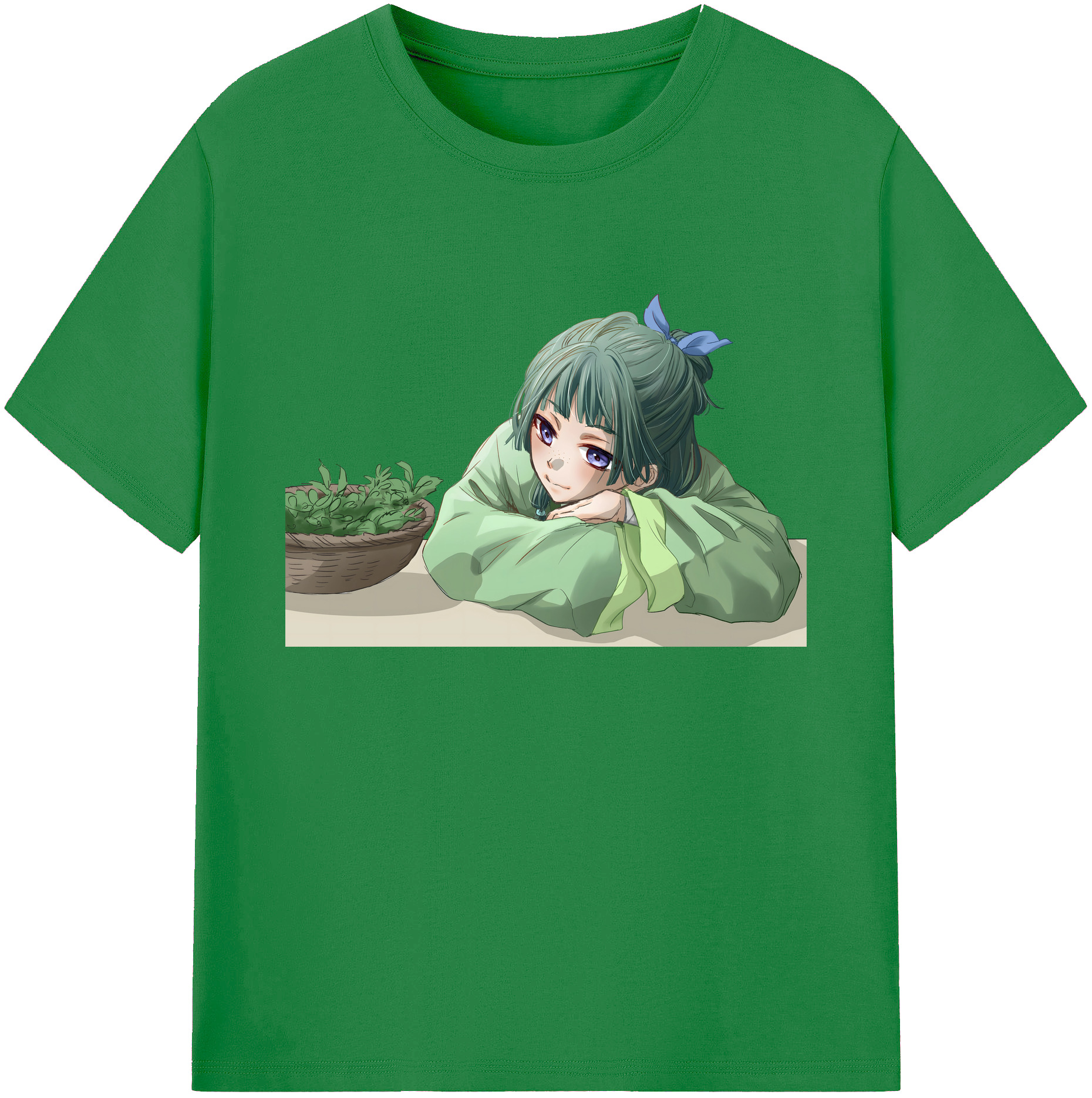 （画像用） 薬屋のひとりごと The Apothecary Diaries 綿100％ メンズ半袖Tシャツ｜肌触りやわらか＆通気性