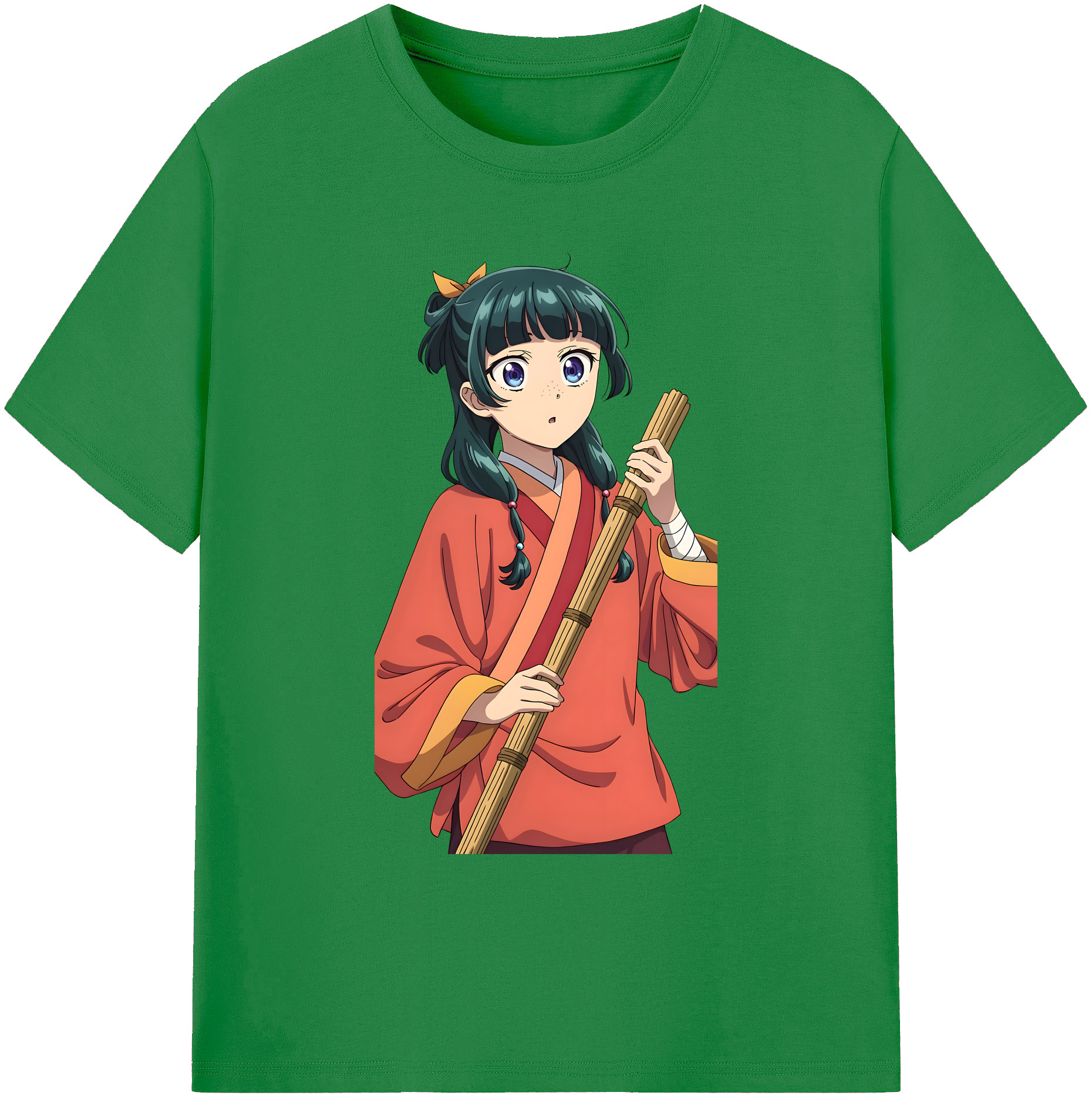 （画像用） 薬屋のひとりごと The Apothecary Diaries 綿100％ メンズ半袖Tシャツ｜肌触りやわらか＆通気性